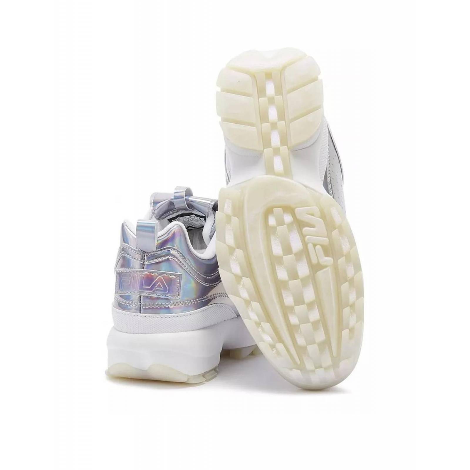 Tenis Fila Disruptor 2 IRI Mujer Plateado FM00723199 