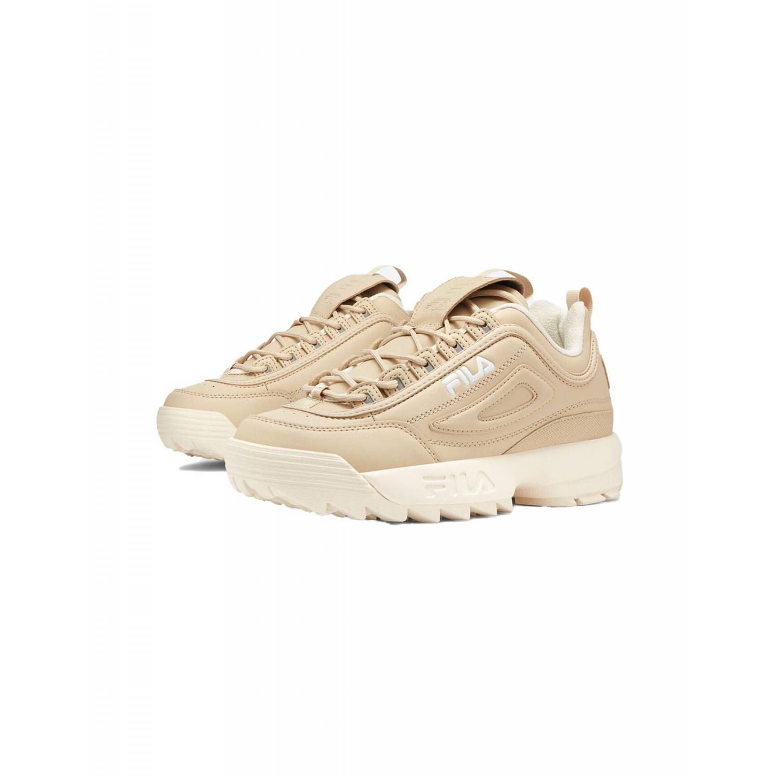 Fila Disruptor Ii Tenis Fila Color Dorado Tenis Fila Color Beige