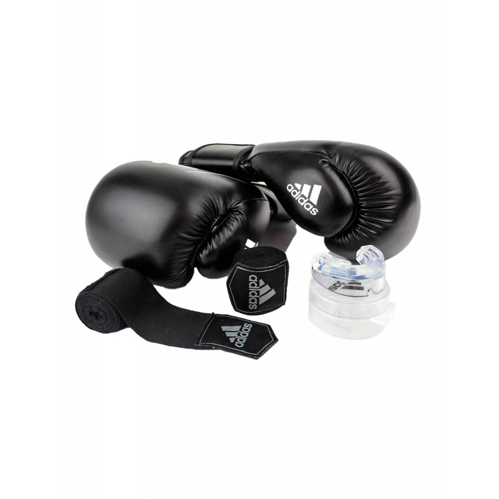Kit Box Adidas 12 Oz (guantes, bucal y vendas) BPKIT01S12 