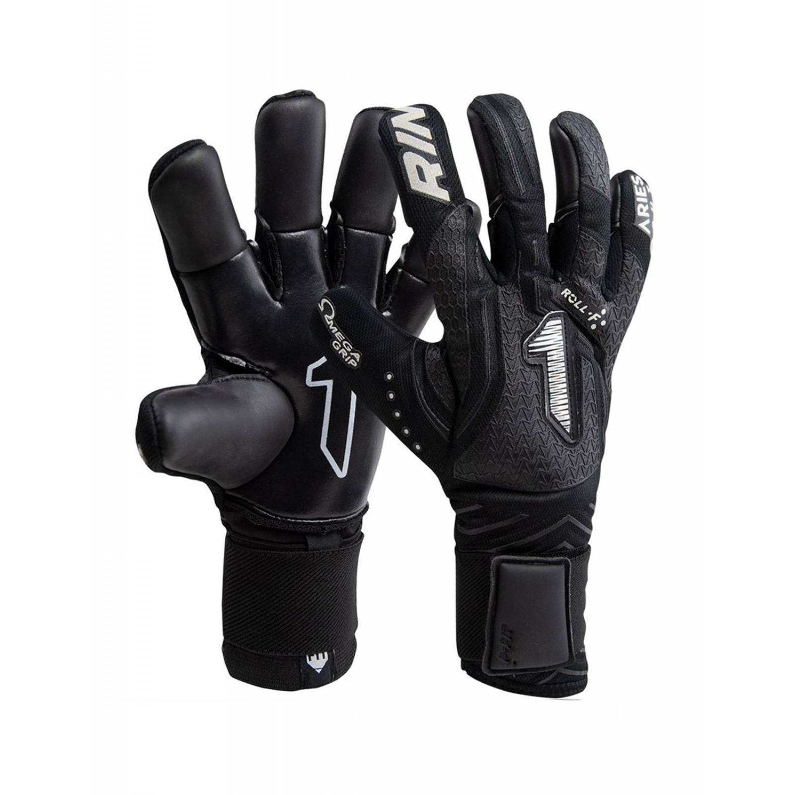 Guantes De Portero Rinat Aries Nemesis Semi Negro Adulto GSE3A3A109