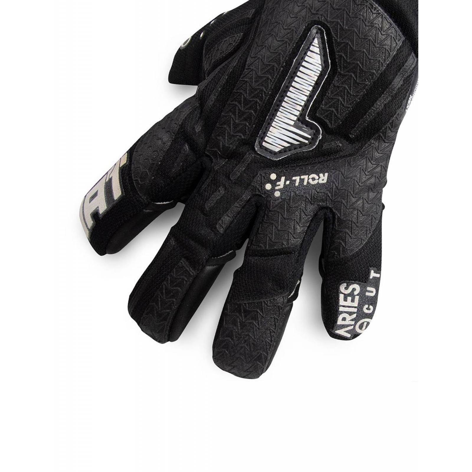 Guantes De Portero Rinat Aries Nemesis Semi Negro Adulto GSE3A3A109