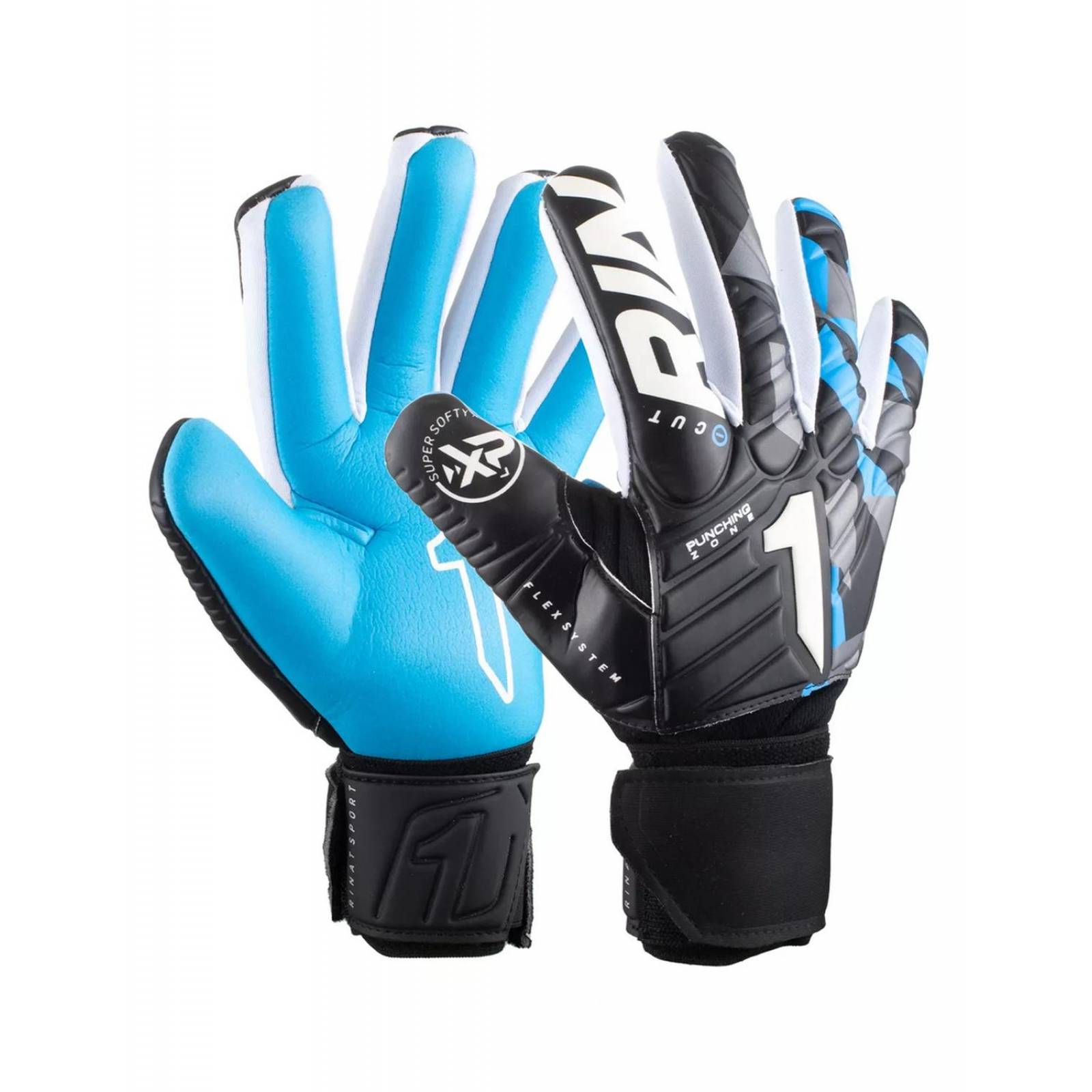 Guante De Portero Rinat Meta Gk Tactik Semi Azul GSE3A4A198 