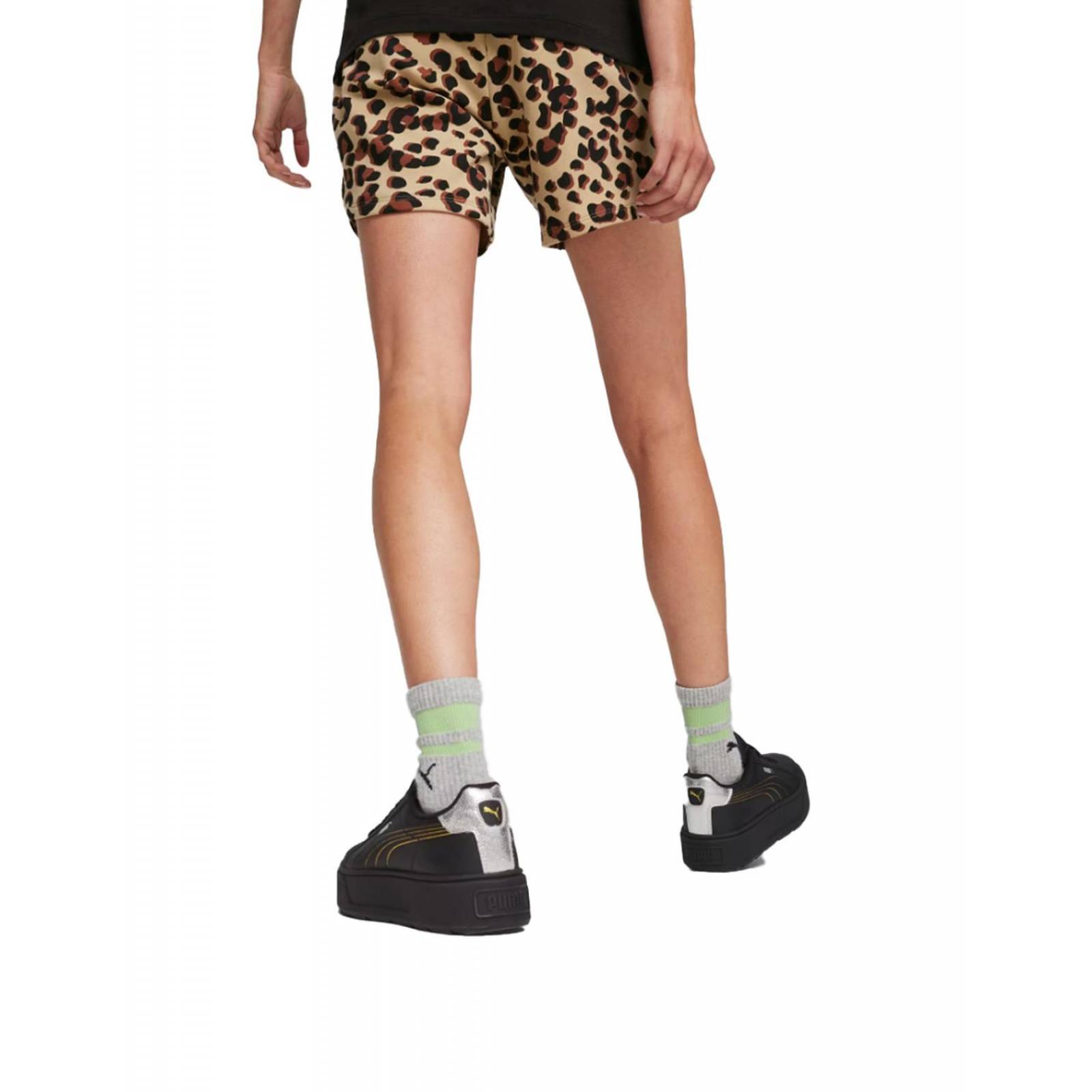 Short Puma Estampado Animal Ess+ Mujer 67792883 