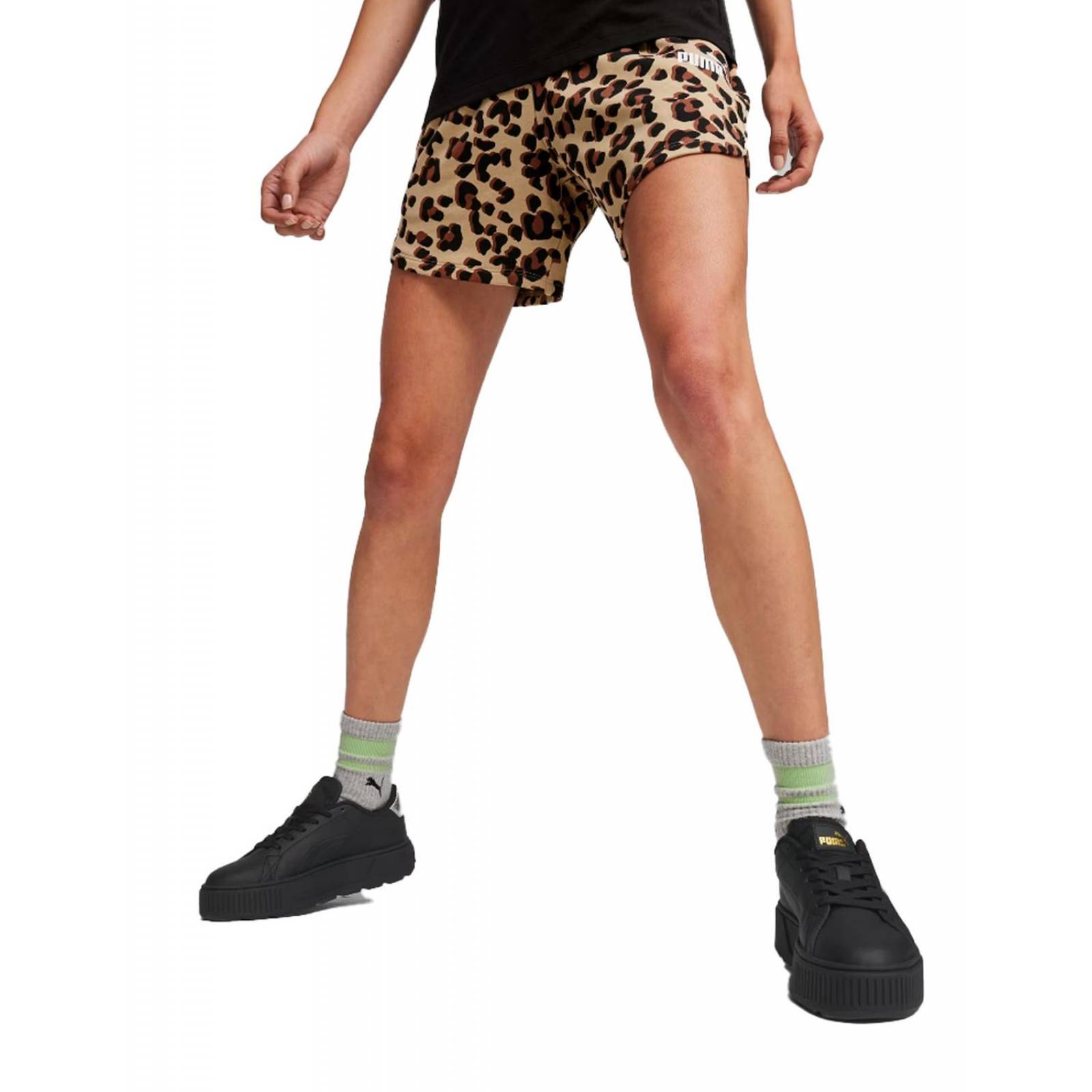 Short Puma Estampado Animal Ess+ Mujer 67792883 