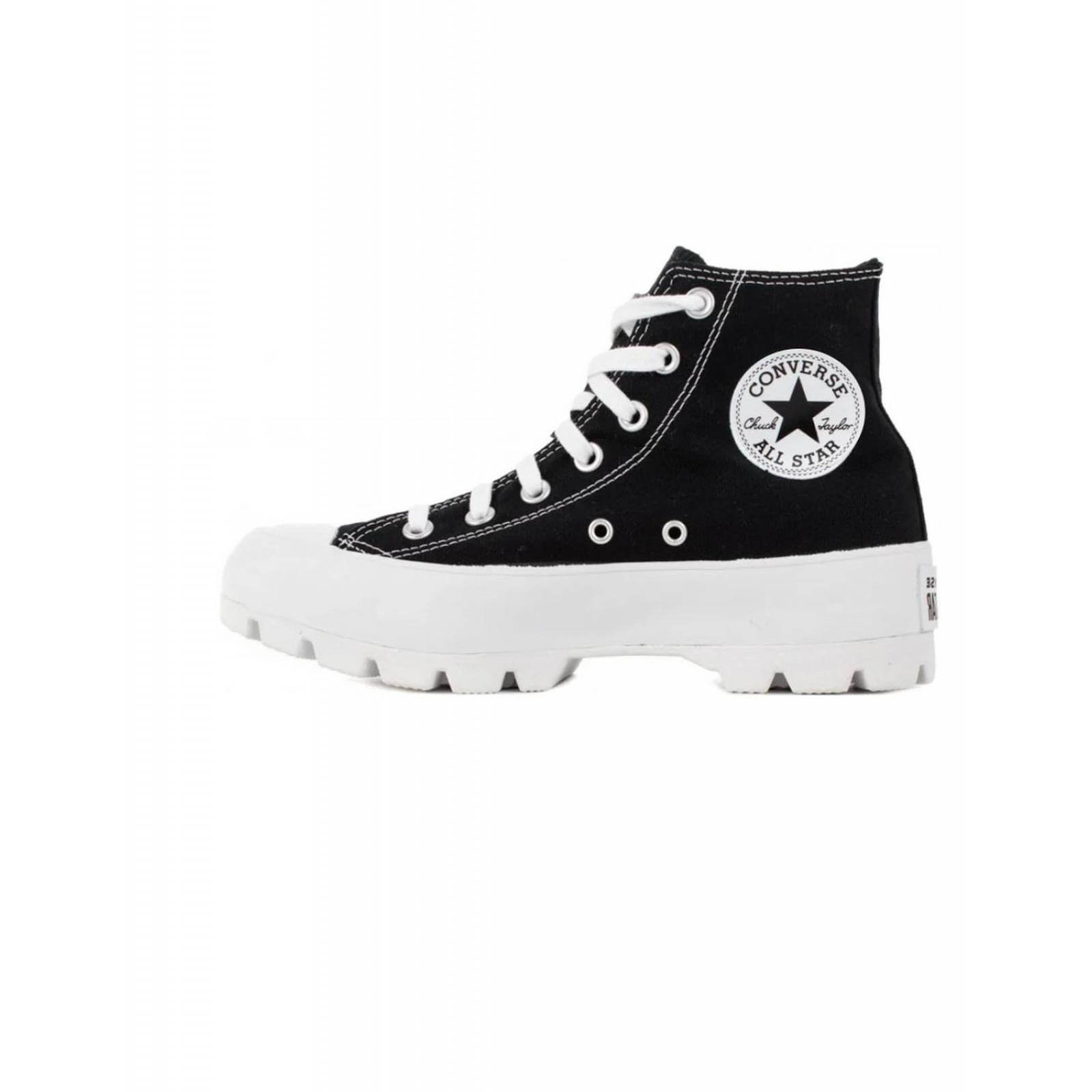 Tenis Converse de Plataforma Lugged Dama Negros 565901C 
