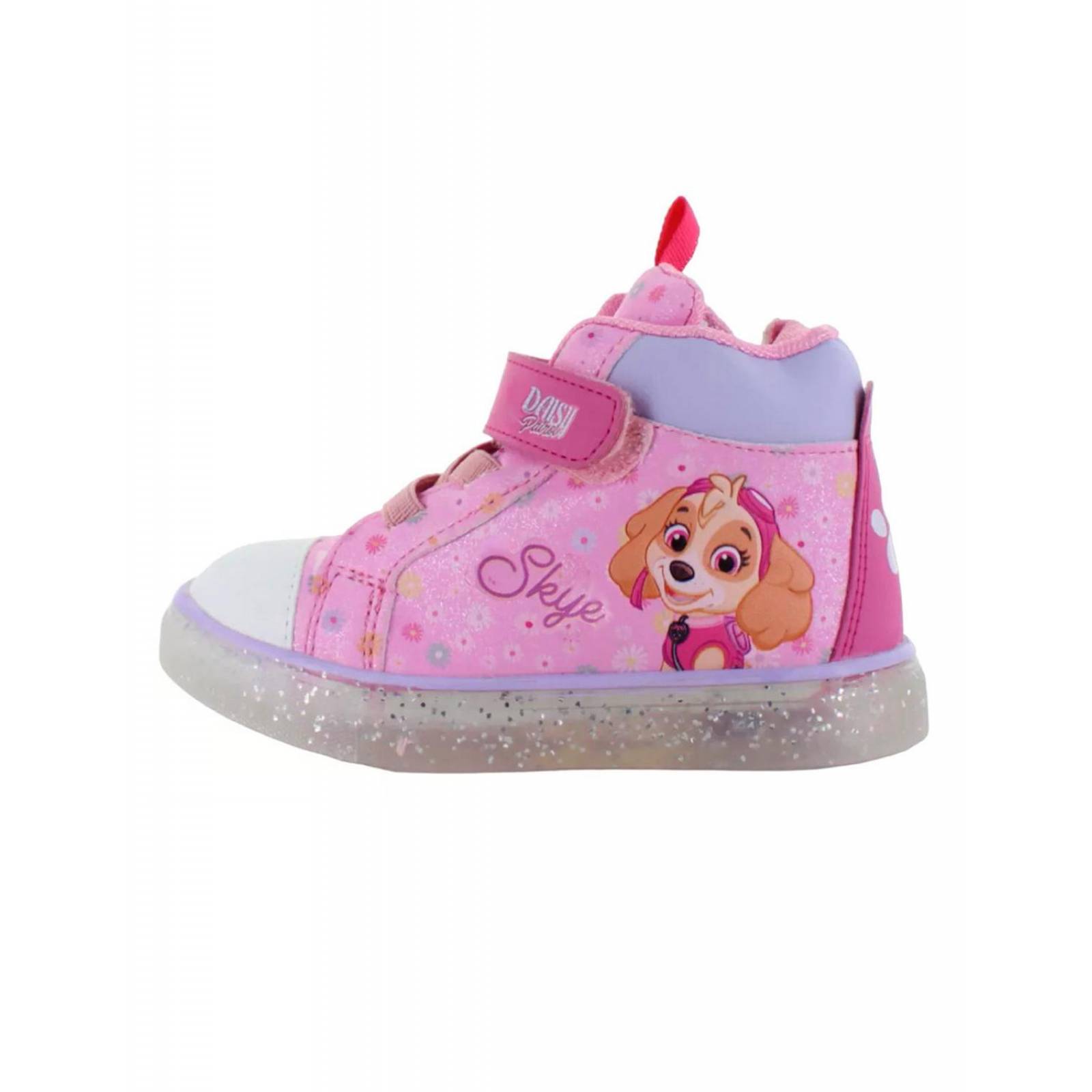 Tenis Paw Patrol Skye Tropicana Con Luces Niña Rosa PW936503ST 