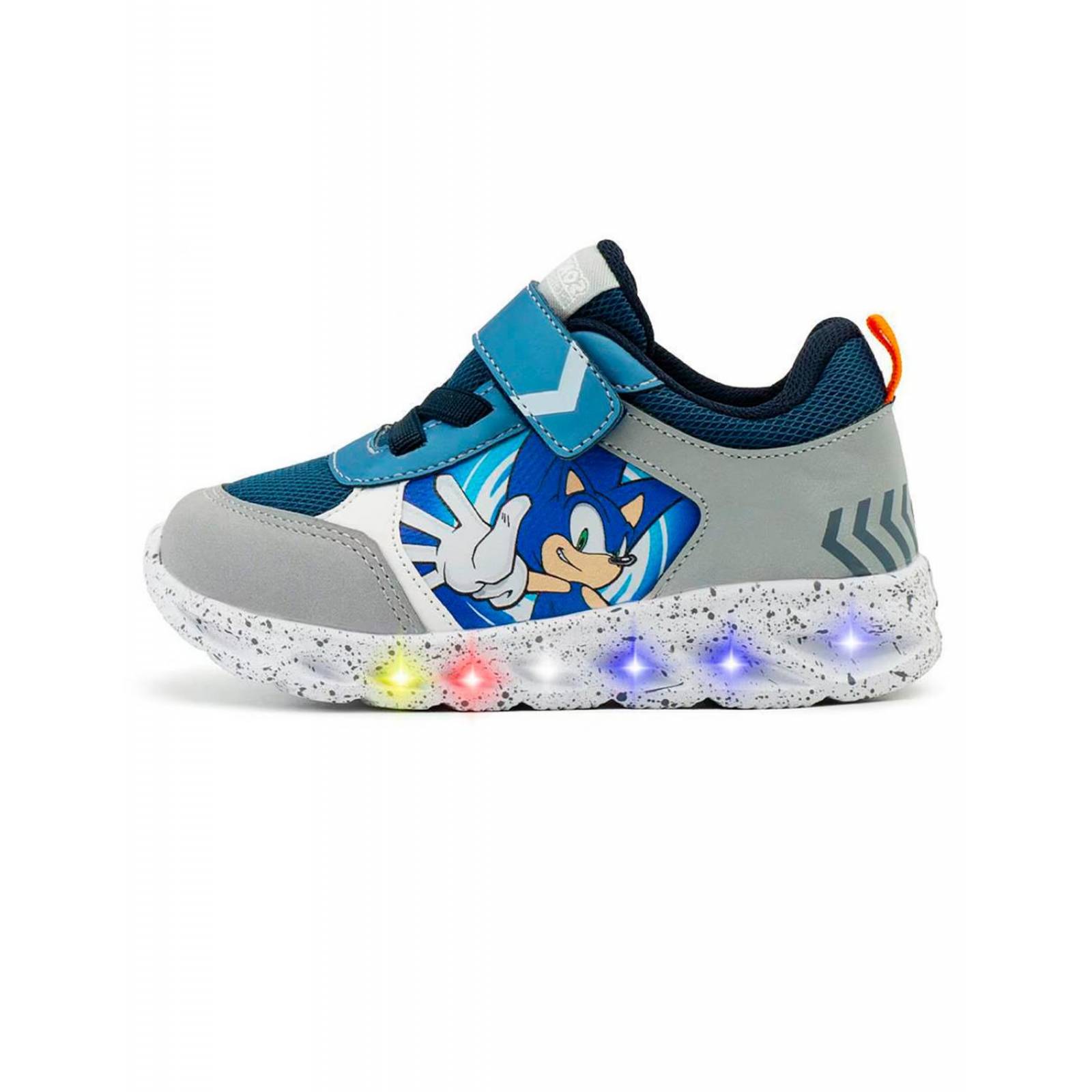Tenis Sonic The Hedgehog Con Luces Tropicana Niño SO950519ST 