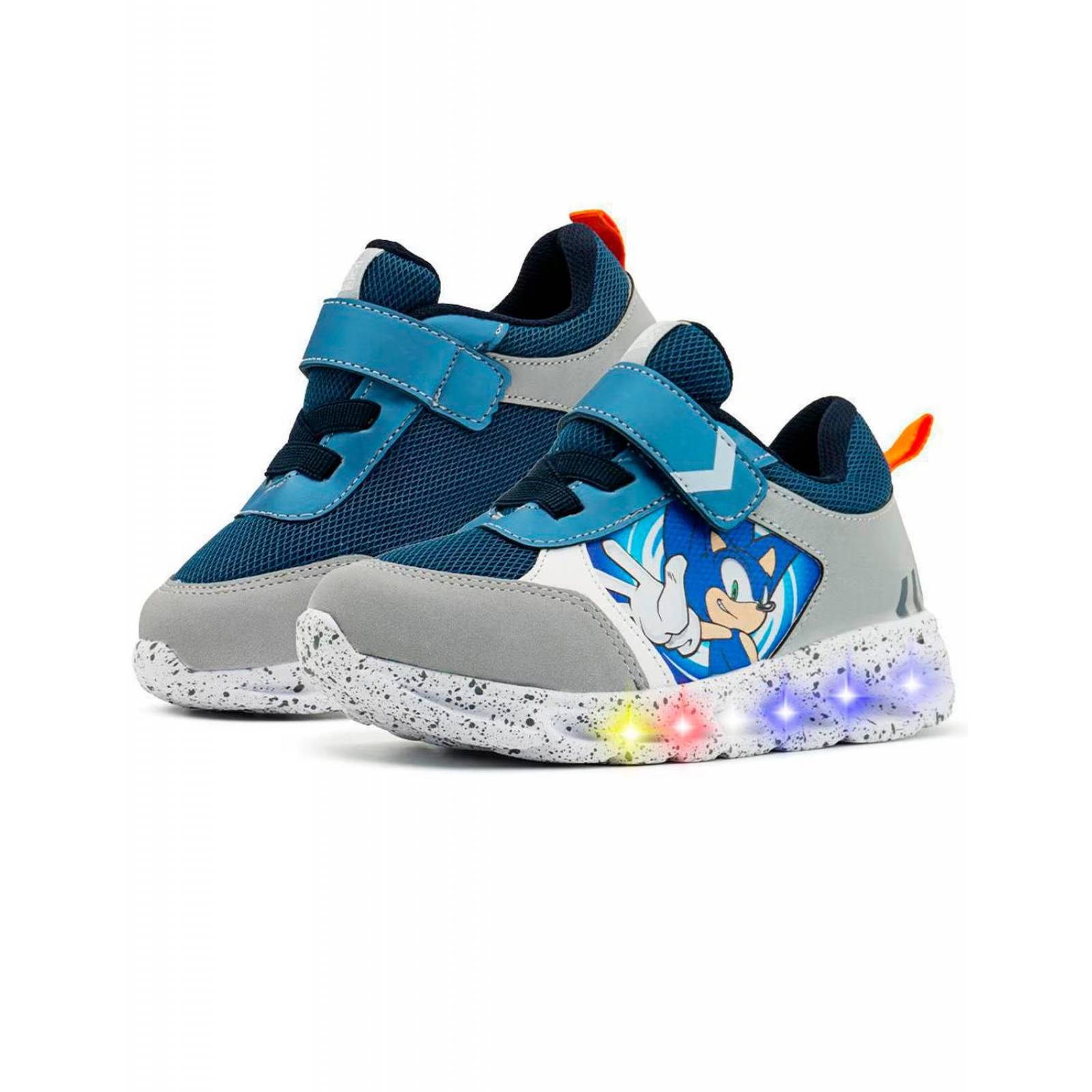 Tenis Sonic The Hedgehog Con Luces Tropicana Niño SO950519ST 