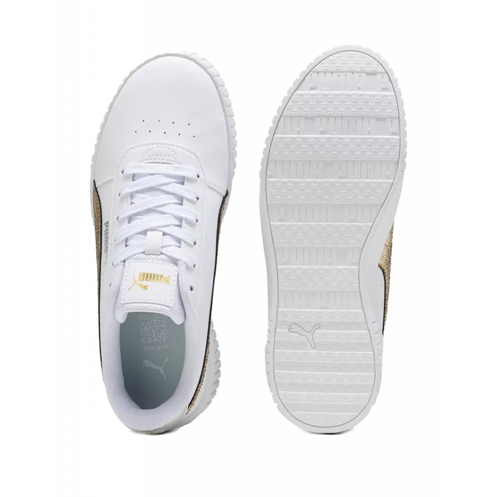 Tenis Puma Carina 2.0 Metallic Shine Mujer 39509601 