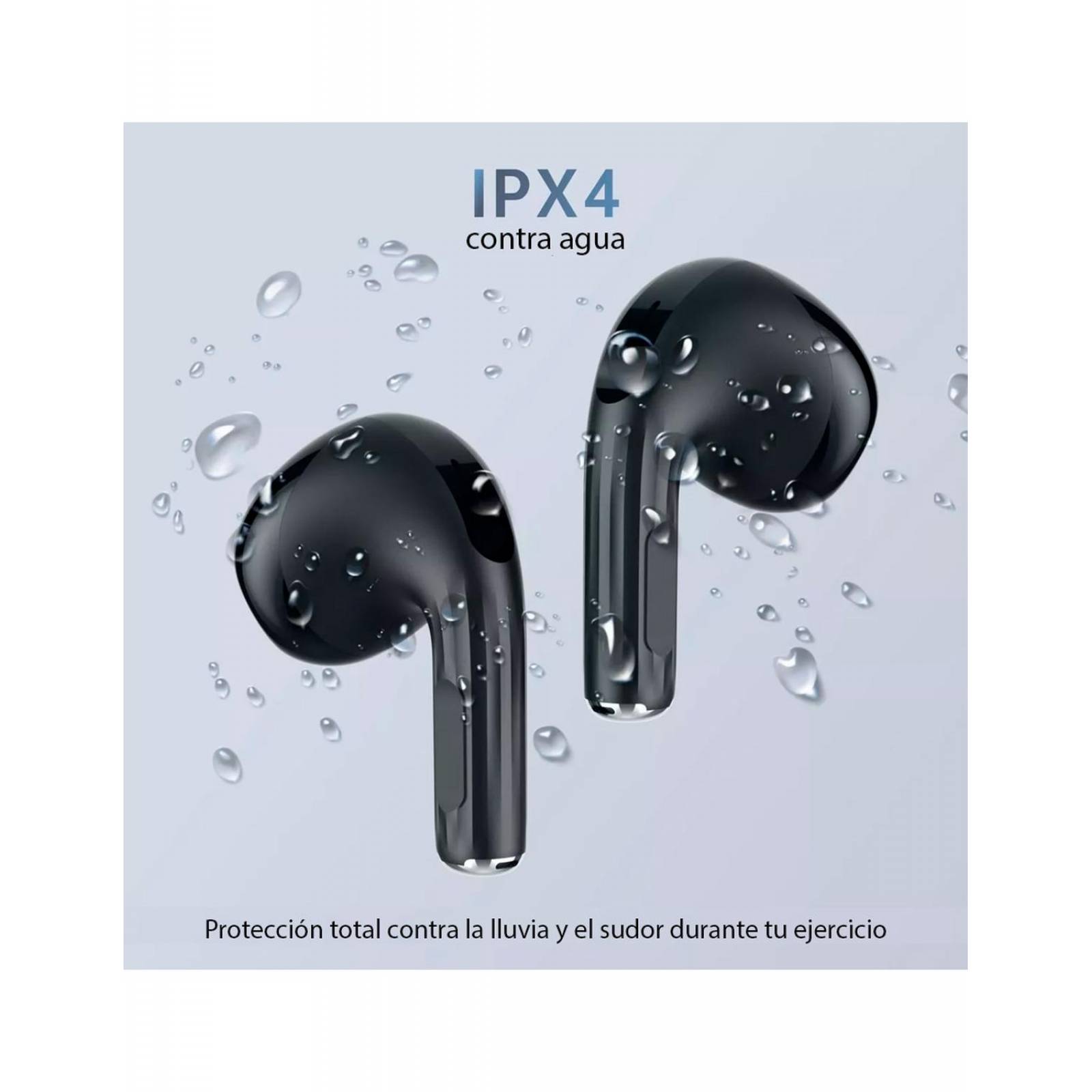 Audífonos Inalambricos G-Tide Indroid Ios H11 Plata 