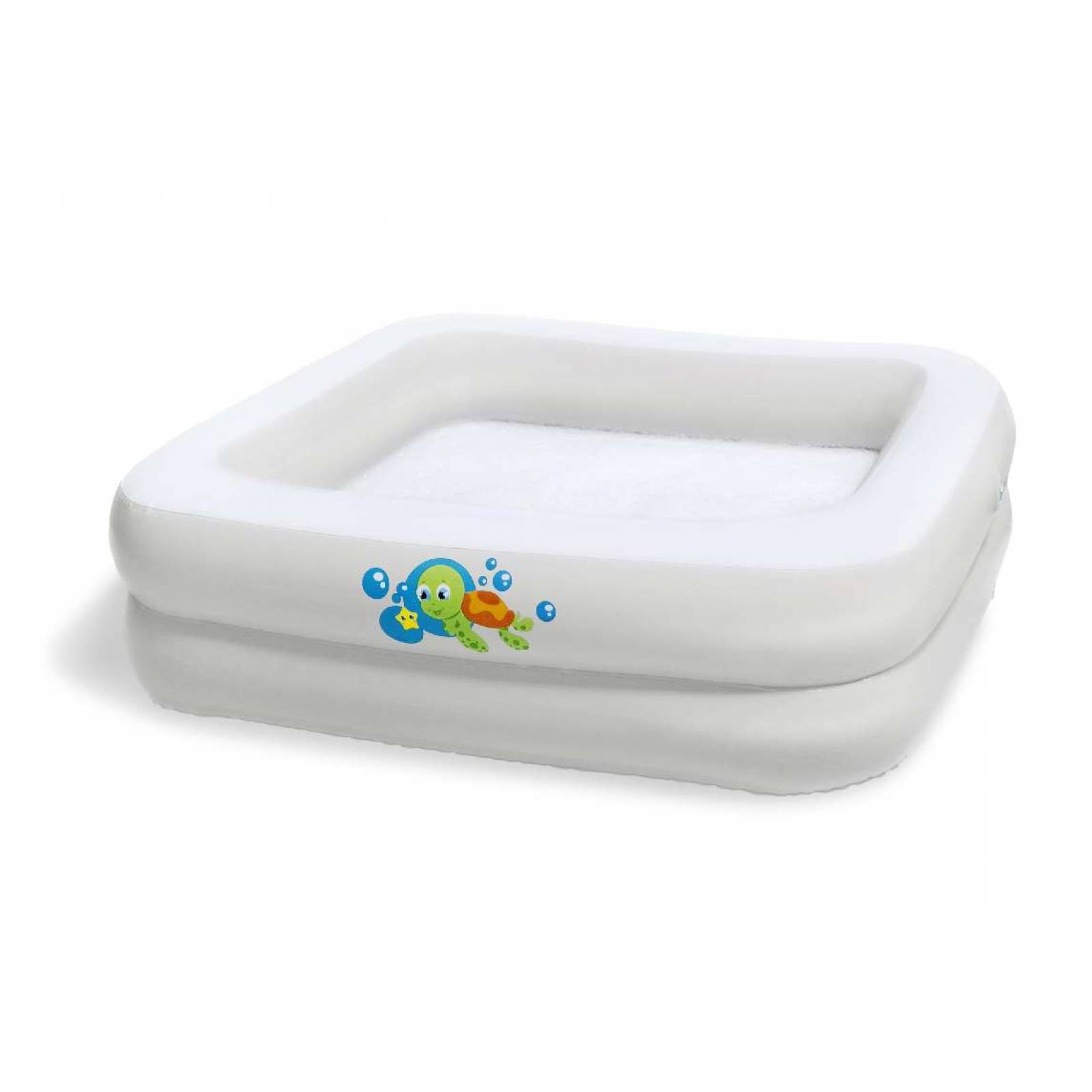 Alberca inflable para bebe 86cmx86cmx25cm caja 1