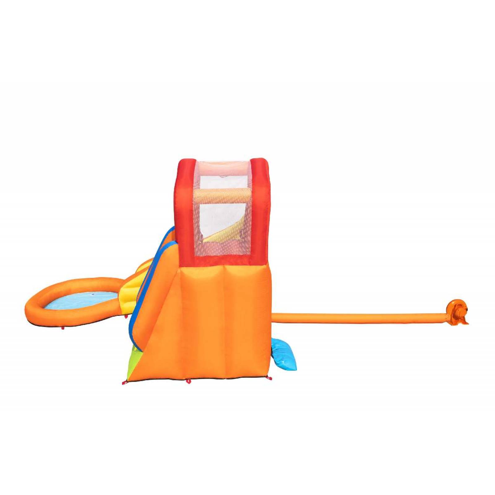 Alberca inflable  con resbaladilla 1 modelo  3.66mx3.37mx2.41m  12x11.1x7.11pulg caja  1