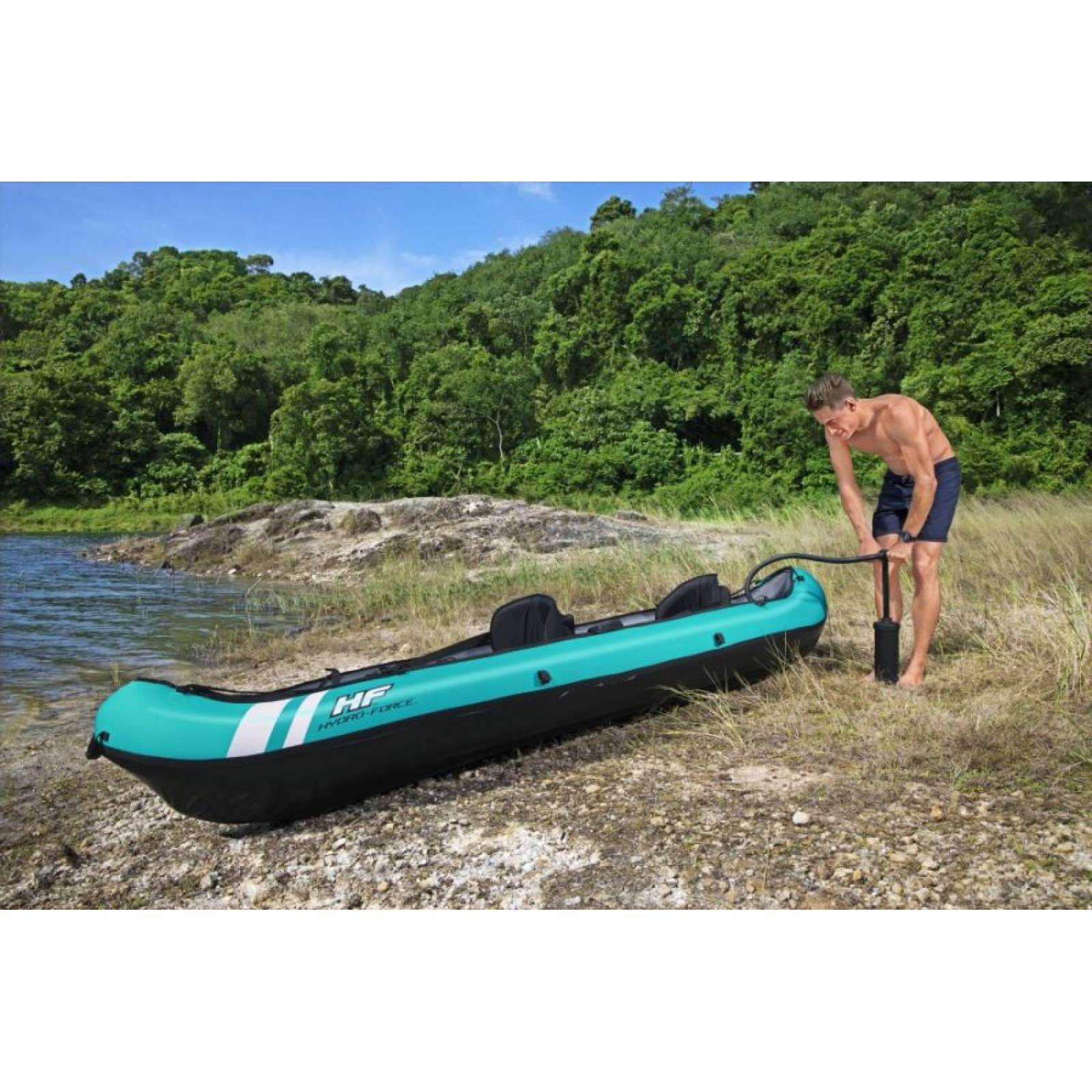 Balsa inflable kayak 3.30x94x48cm caja (1)