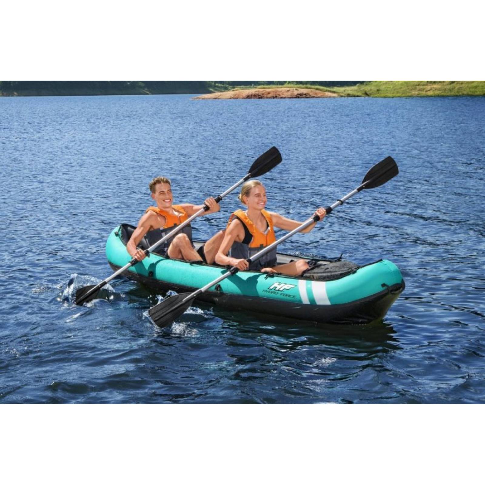 Balsa inflable kayak 3.30x94x48cm caja (1)