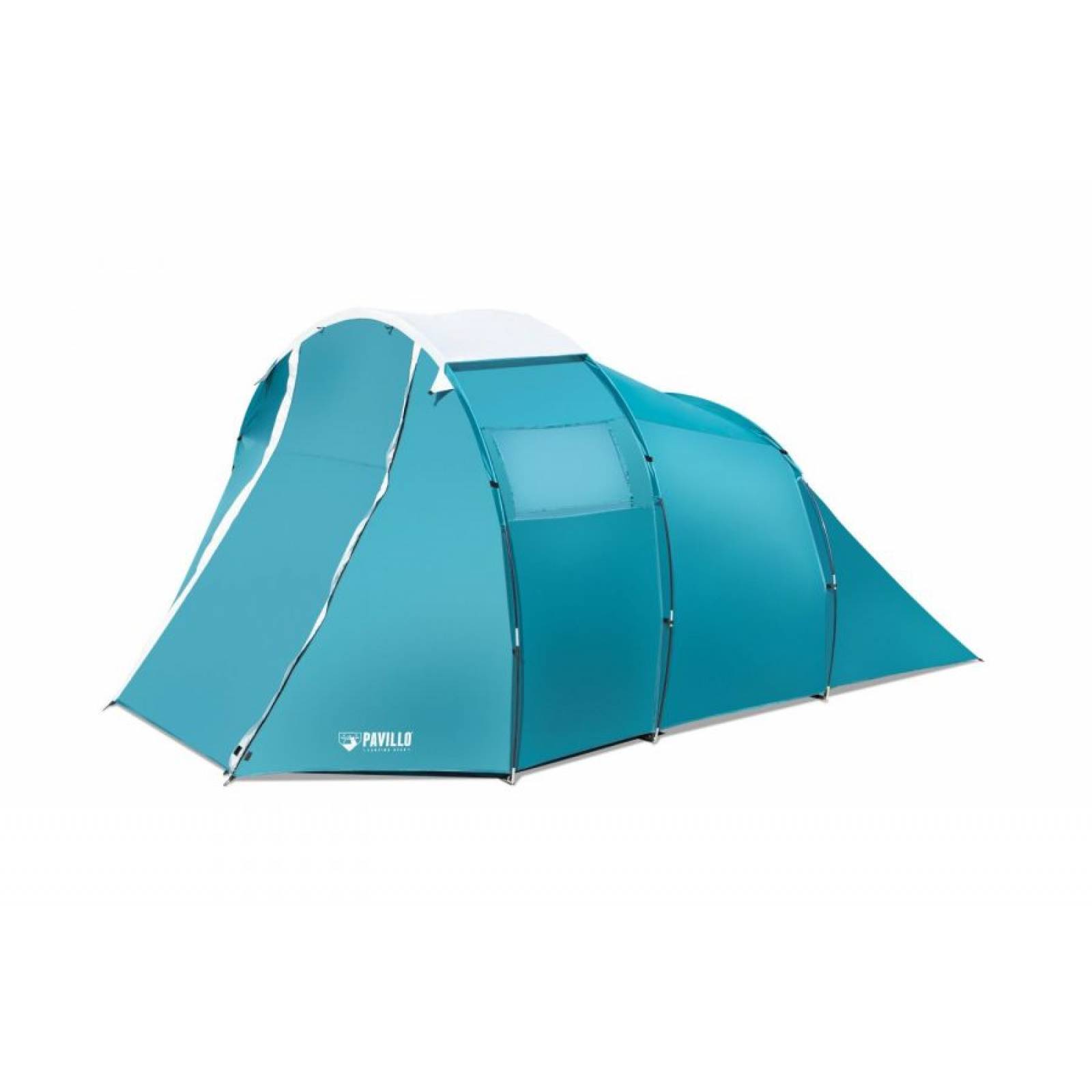 Casa de acampar Para 4 personas 1 modelo. (3.05m+95cm)X2.55mX1.80m bolsa (1)
