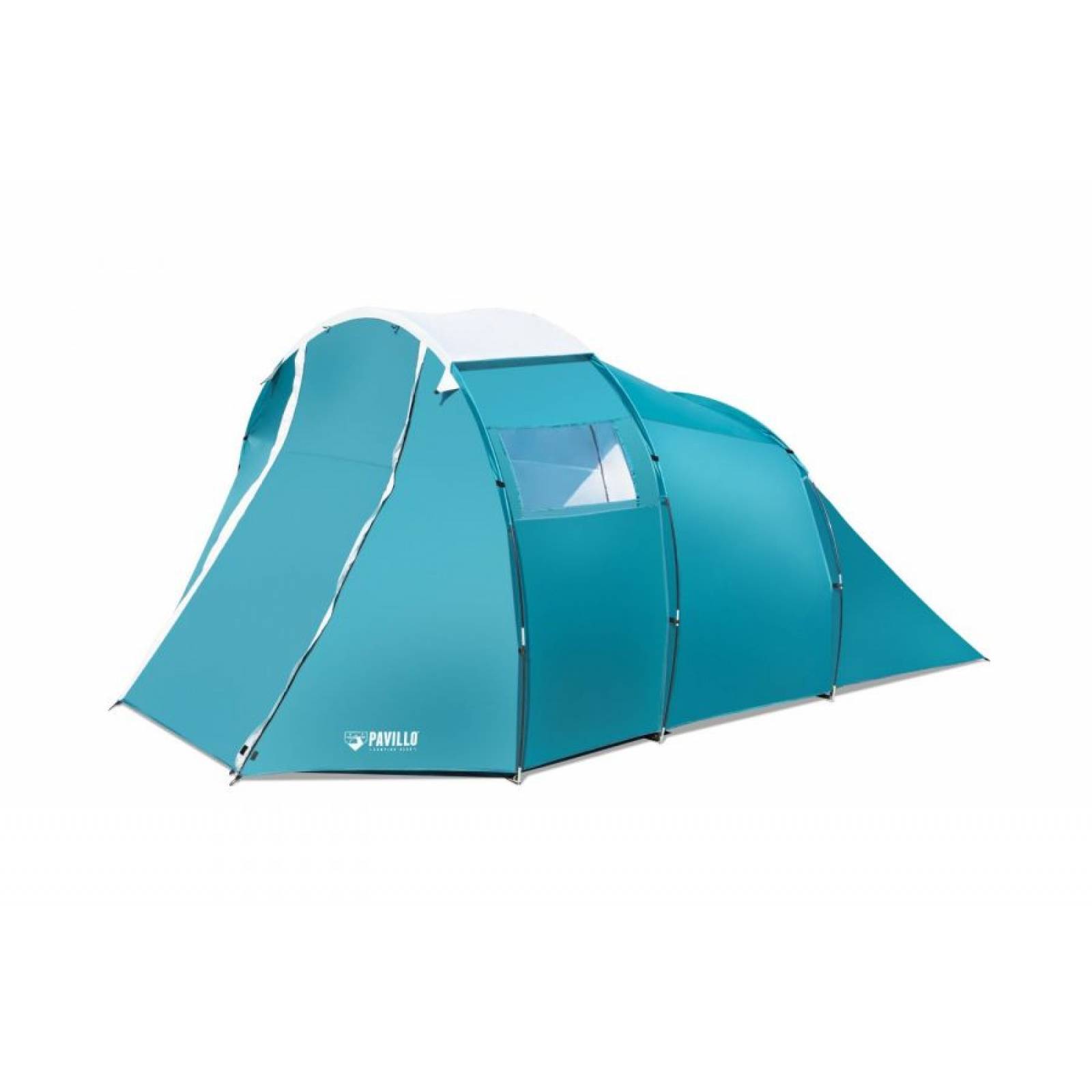 Casa de acampar Para 4 personas 1 modelo. (3.05m+95cm)X2.55mX1.80m bolsa (1)