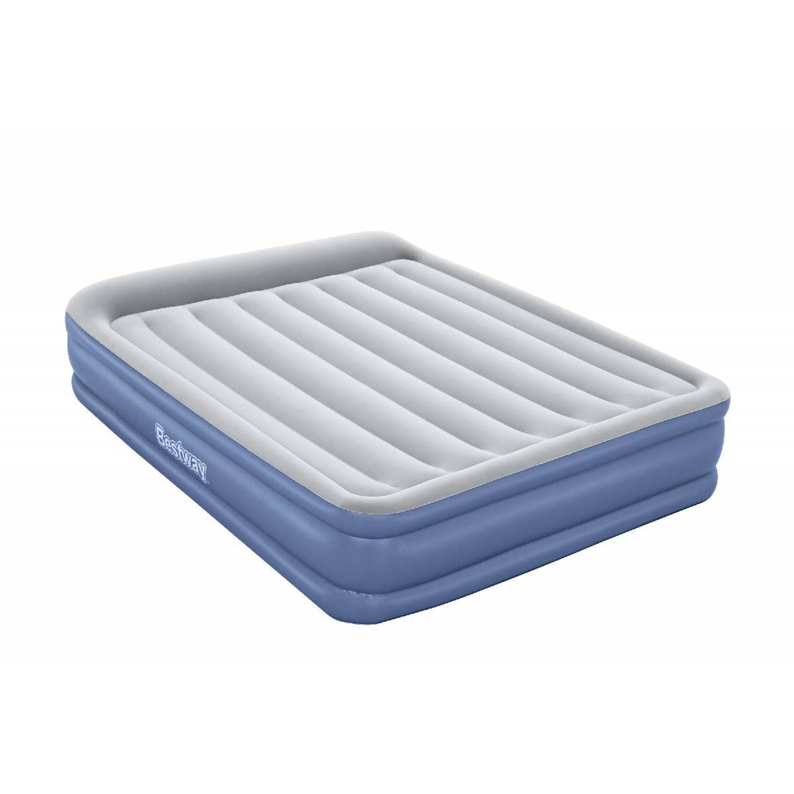 Colchon inflable queen con bomba de aire electrica integrada 1 modelo  2.03x1.52x46cm caja (1)