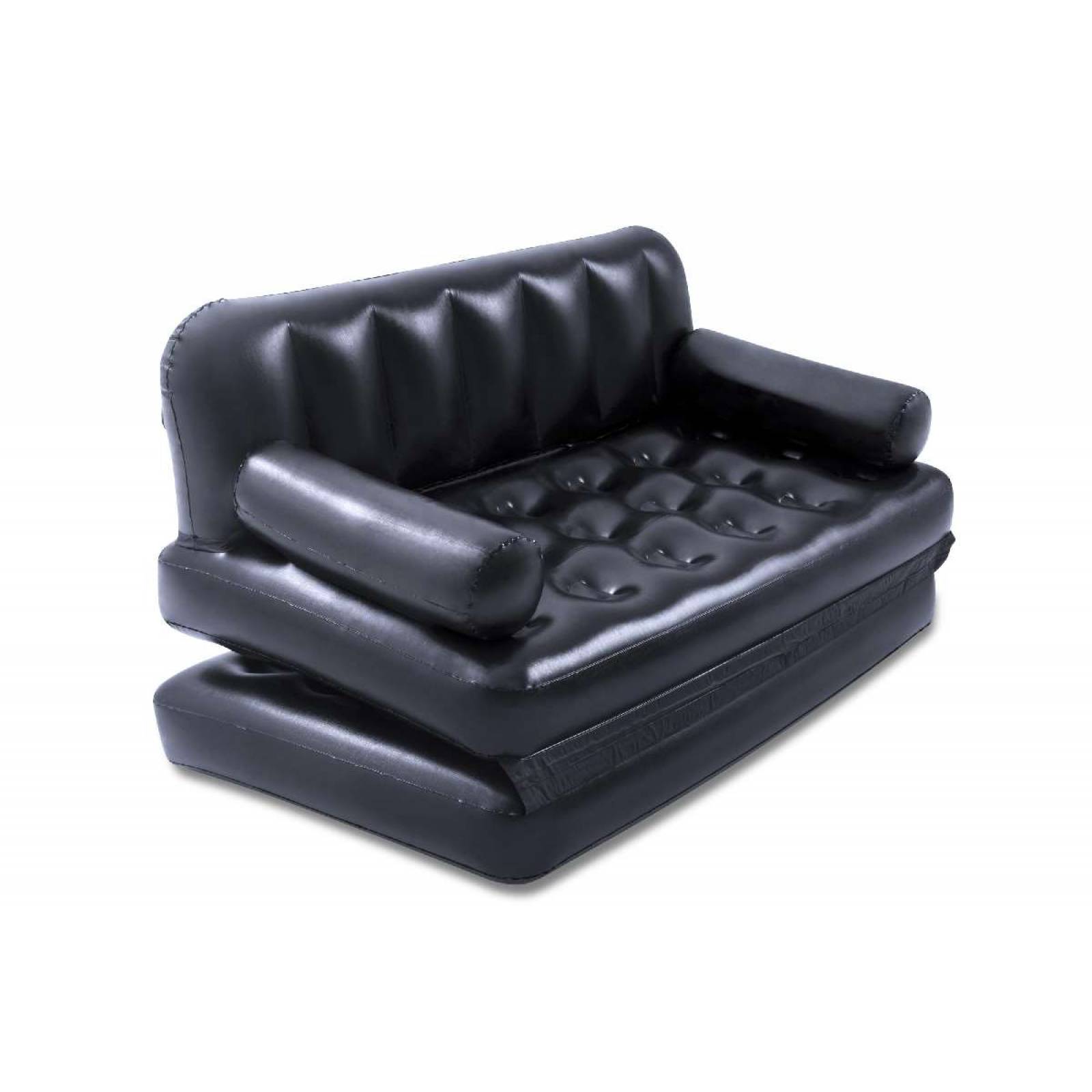 Sillon Cama Inflable 2 plazas 1.88m x 1.52m x 64cm 1 modelo color negro caja (1)