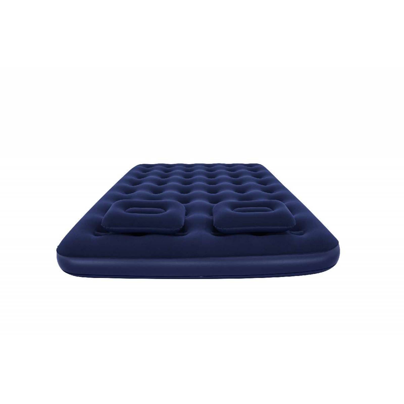Colchon inflable queen con 2 almohadas y bomba 2.03x1.52x22cm Caja (1)