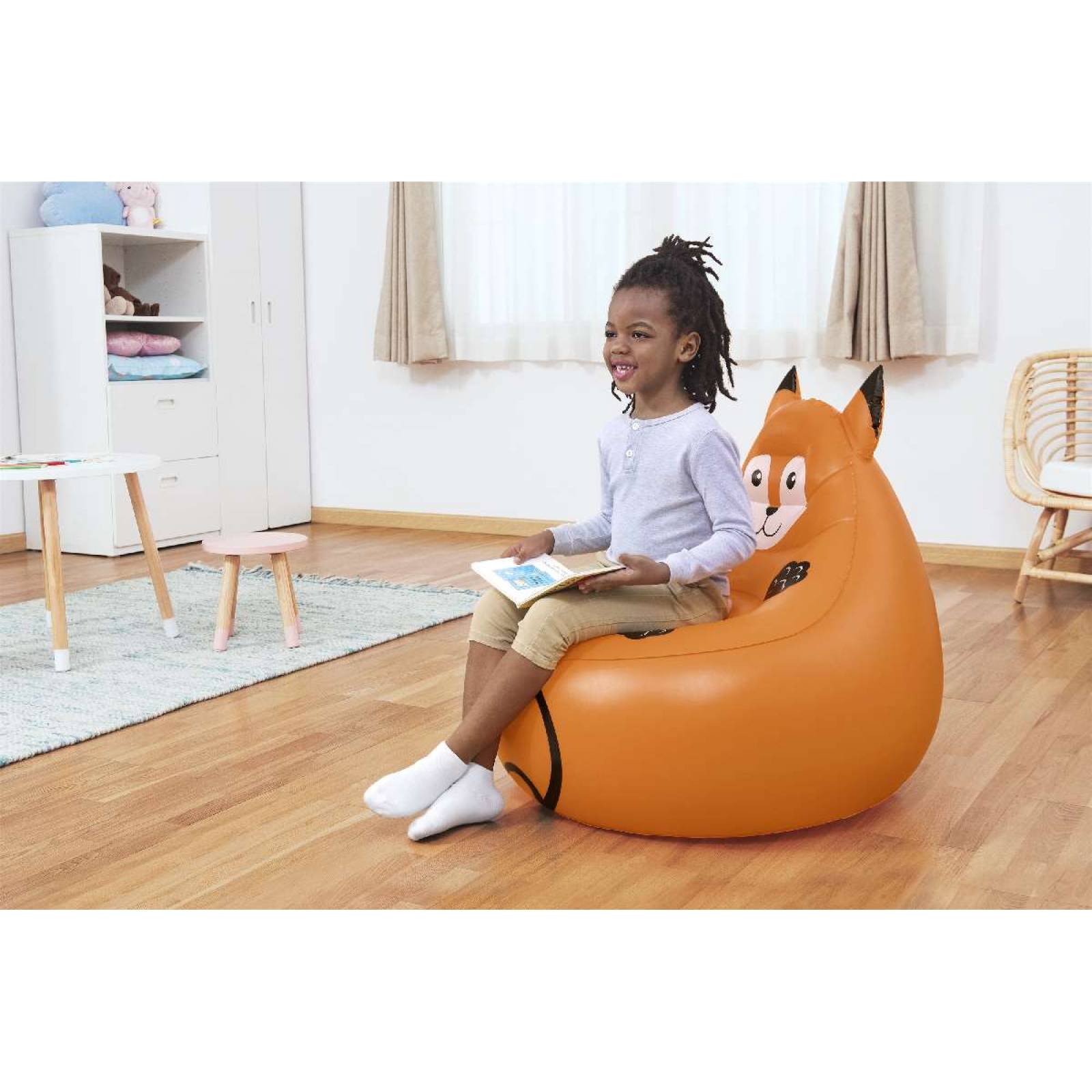 Sillon inflable .72x.72x.64-72cm igura zorro panda y mono caja (1)