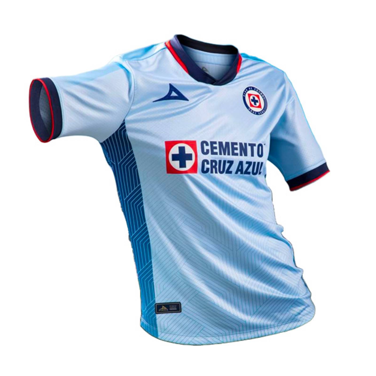Jersey Pirma Cruz Azul Temporada 23/24 Nino Visita Azul celeste
