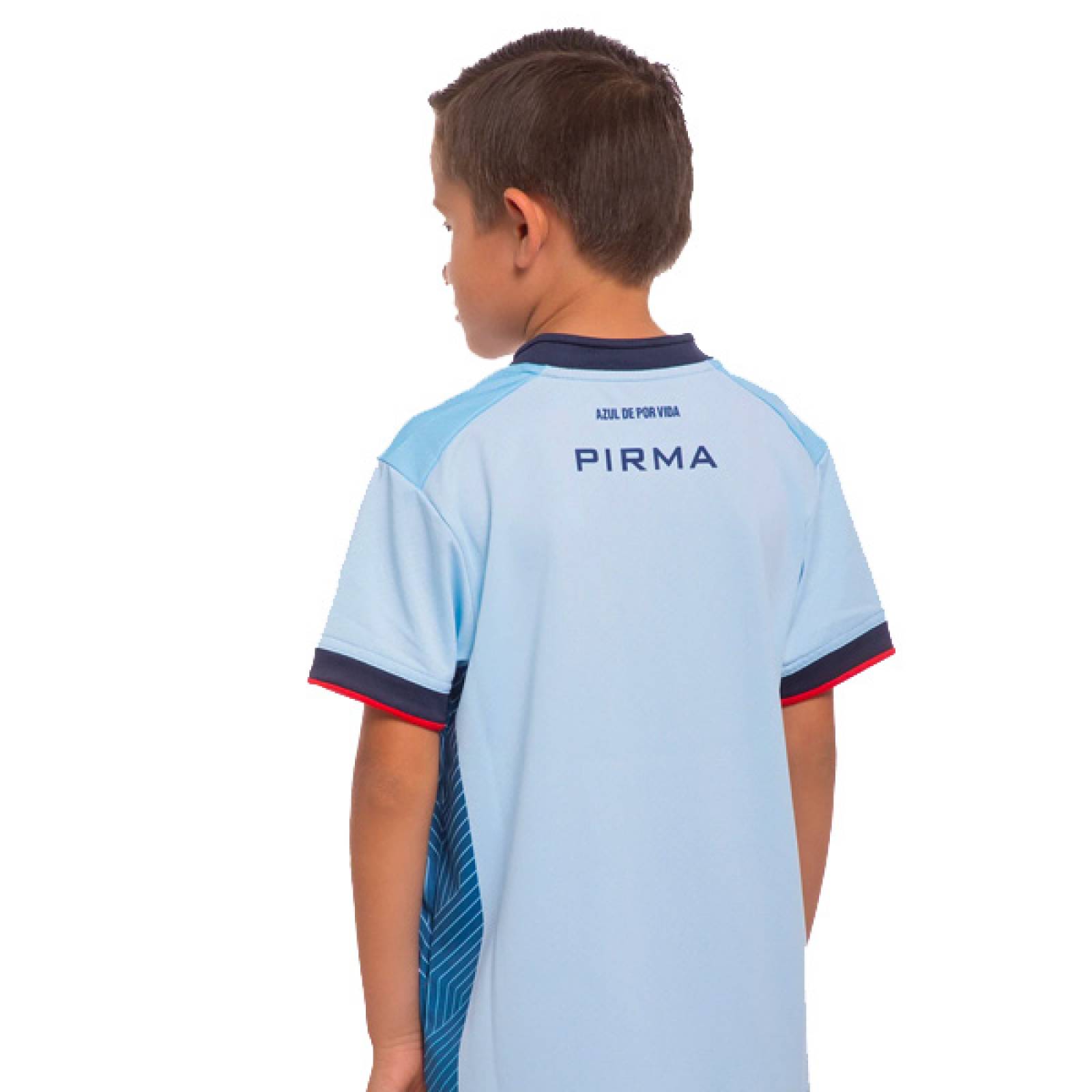 Jersey Pirma Cruz Azul Temporada 23/24 Nino Visita Azul celeste