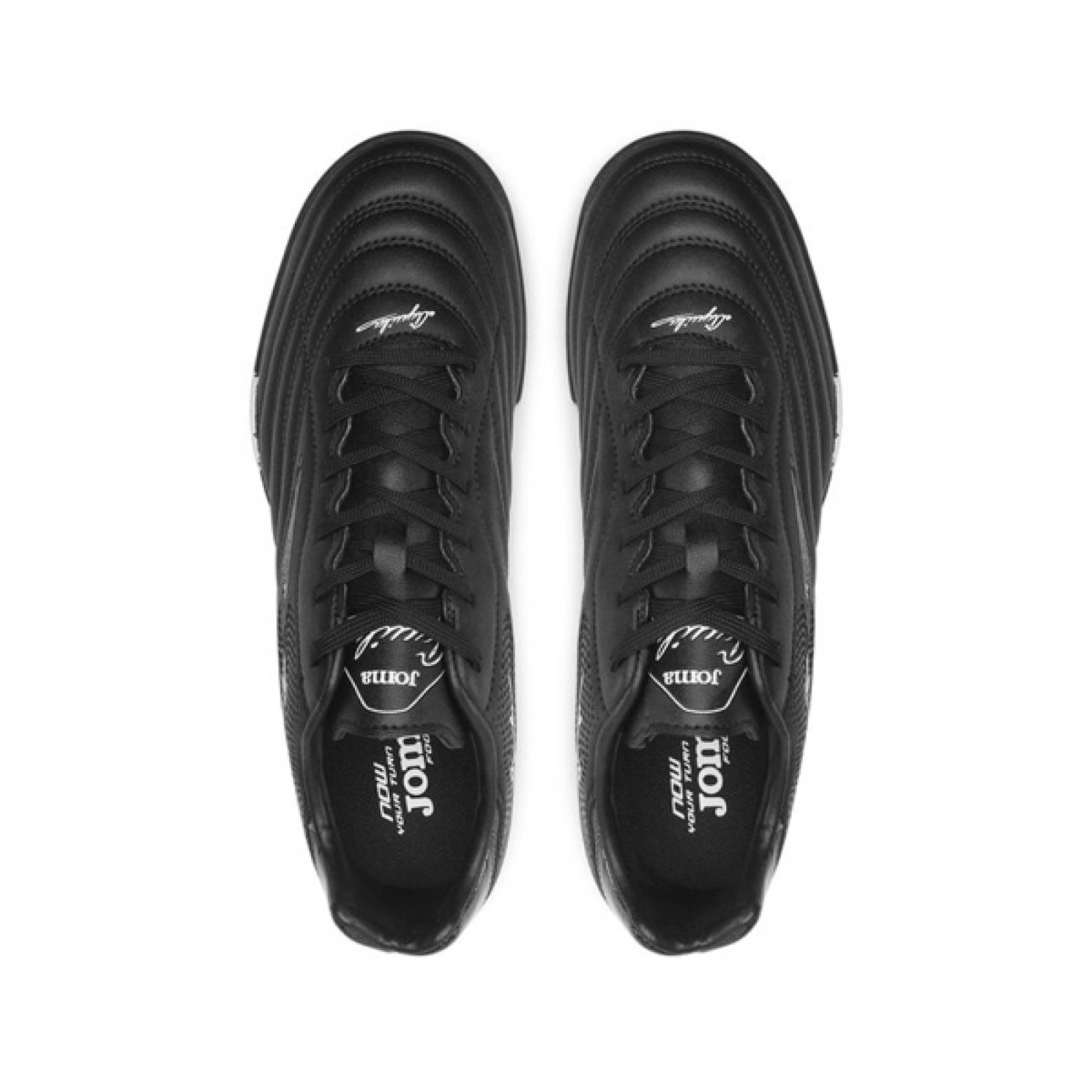 Tenis Futbol Rapido Joma Aguila 2201 Moqueta Turf Negro
