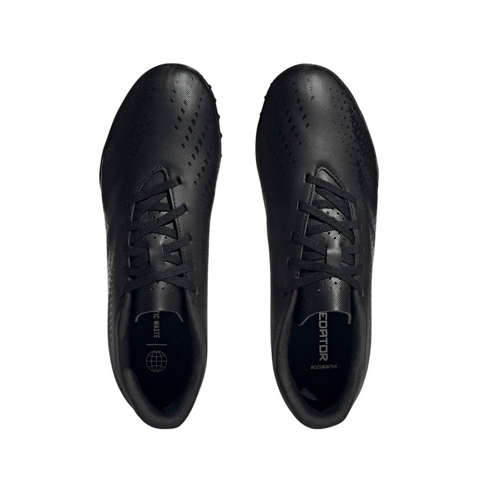 Tenis Futbol Rapido Turf Adidas PREDATOR ACCURACY.4 Negro