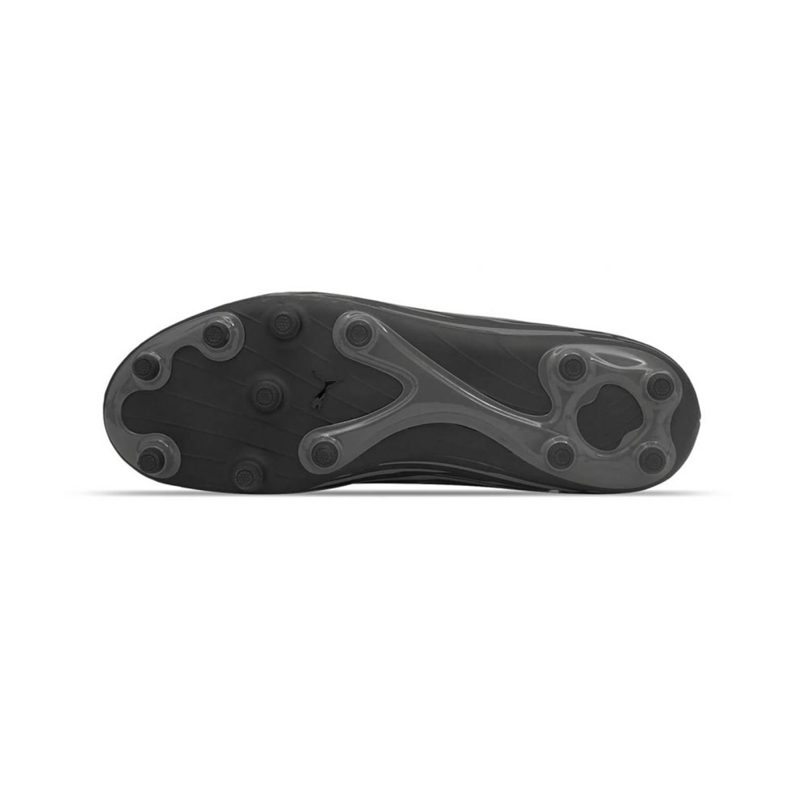 Tenis Futbol Soccer Tachos Puma RAPIDO III Negro/Blanco