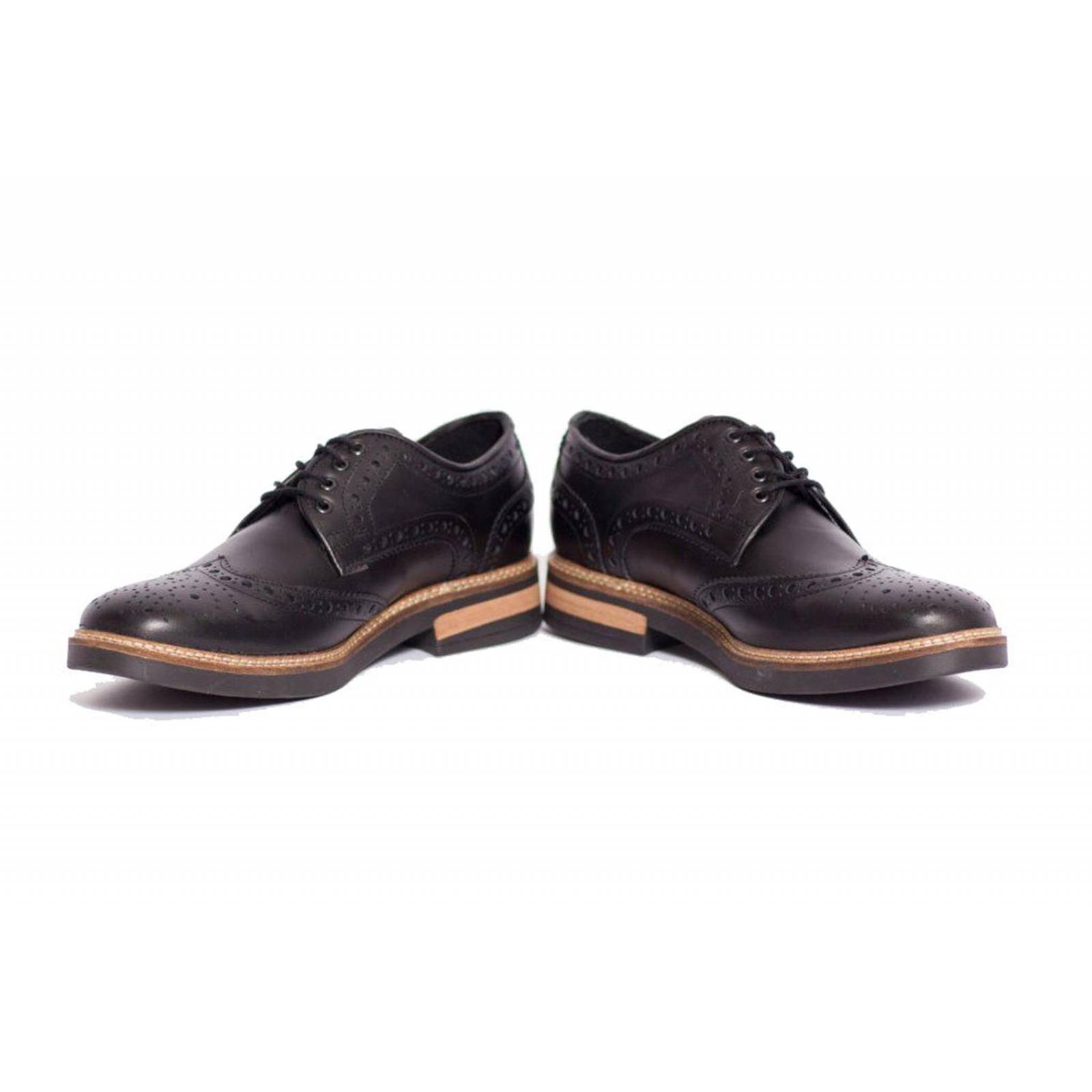 Viceversa Zapatos Brogue Color Negro 