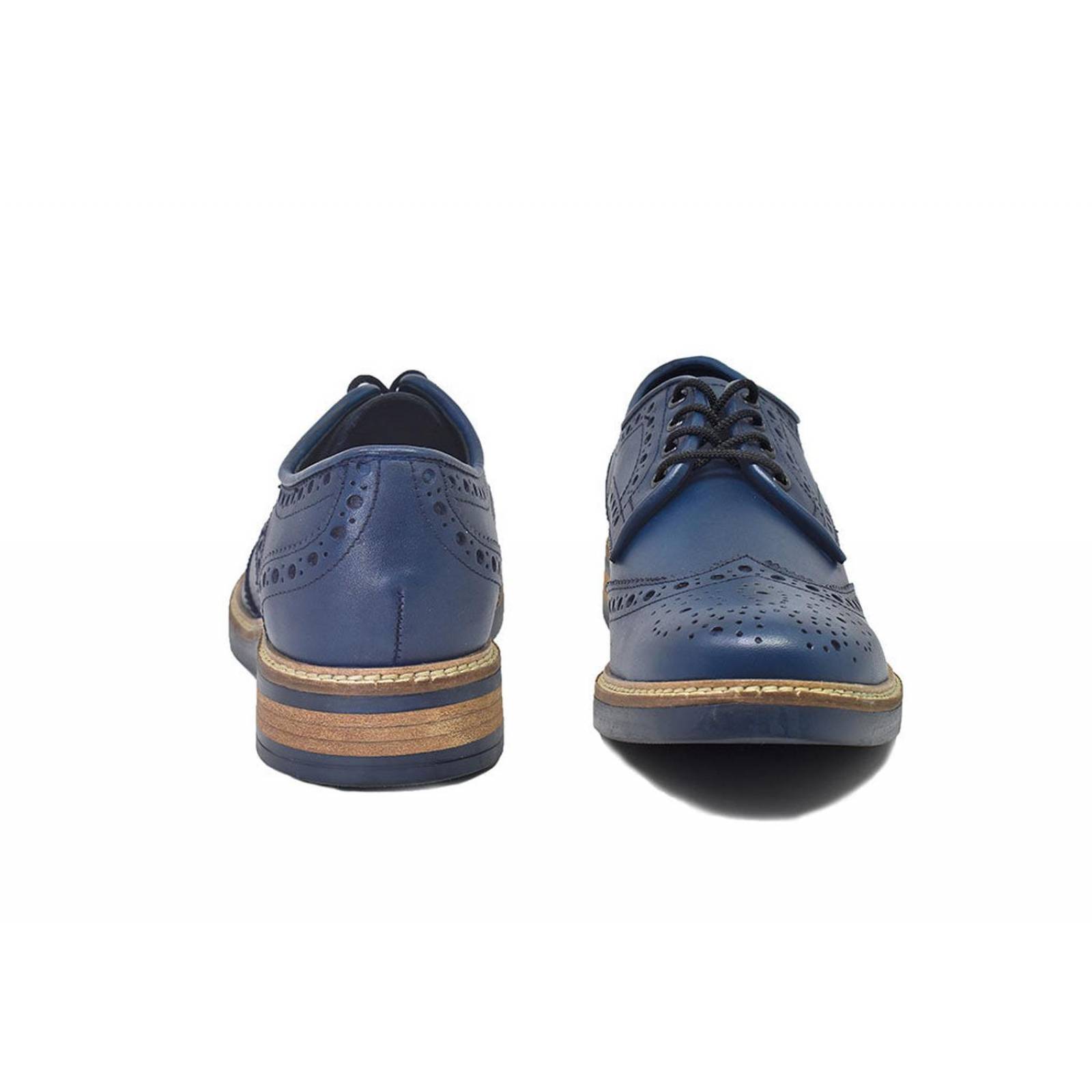 Viceversa Zapatos Brogue Color Azul 