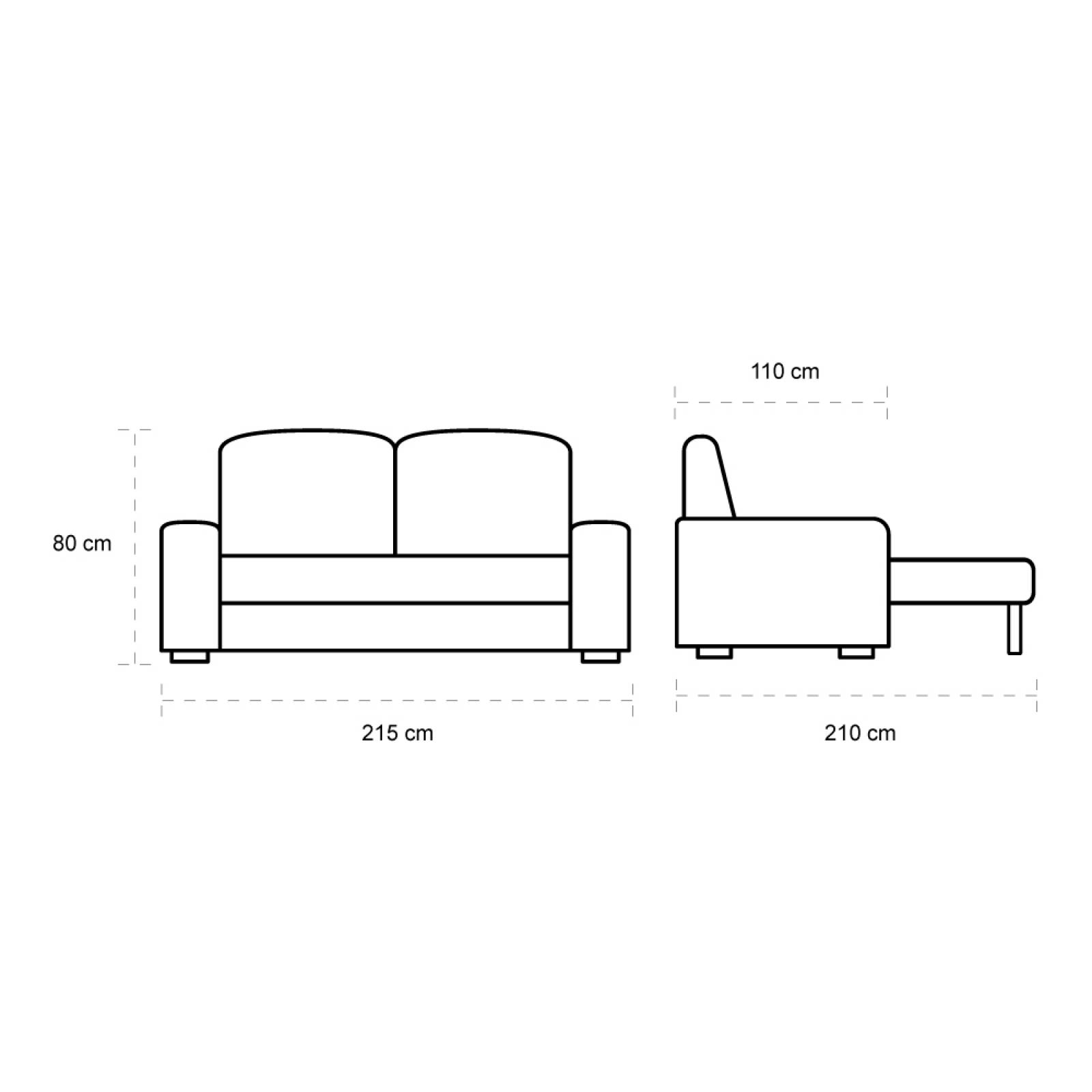 Sofá Cama Artikel Alabama Magic Alabaster
