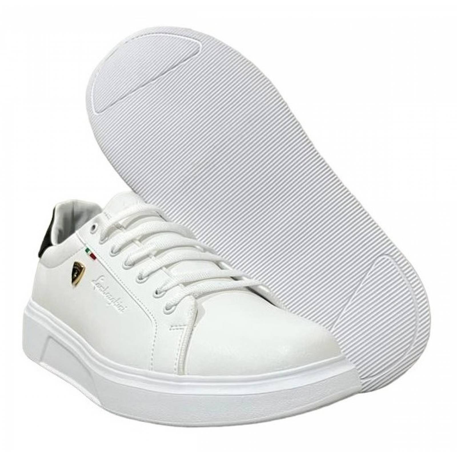 Tenis Lamborghini Originales Blancos Vestir Casual unisex