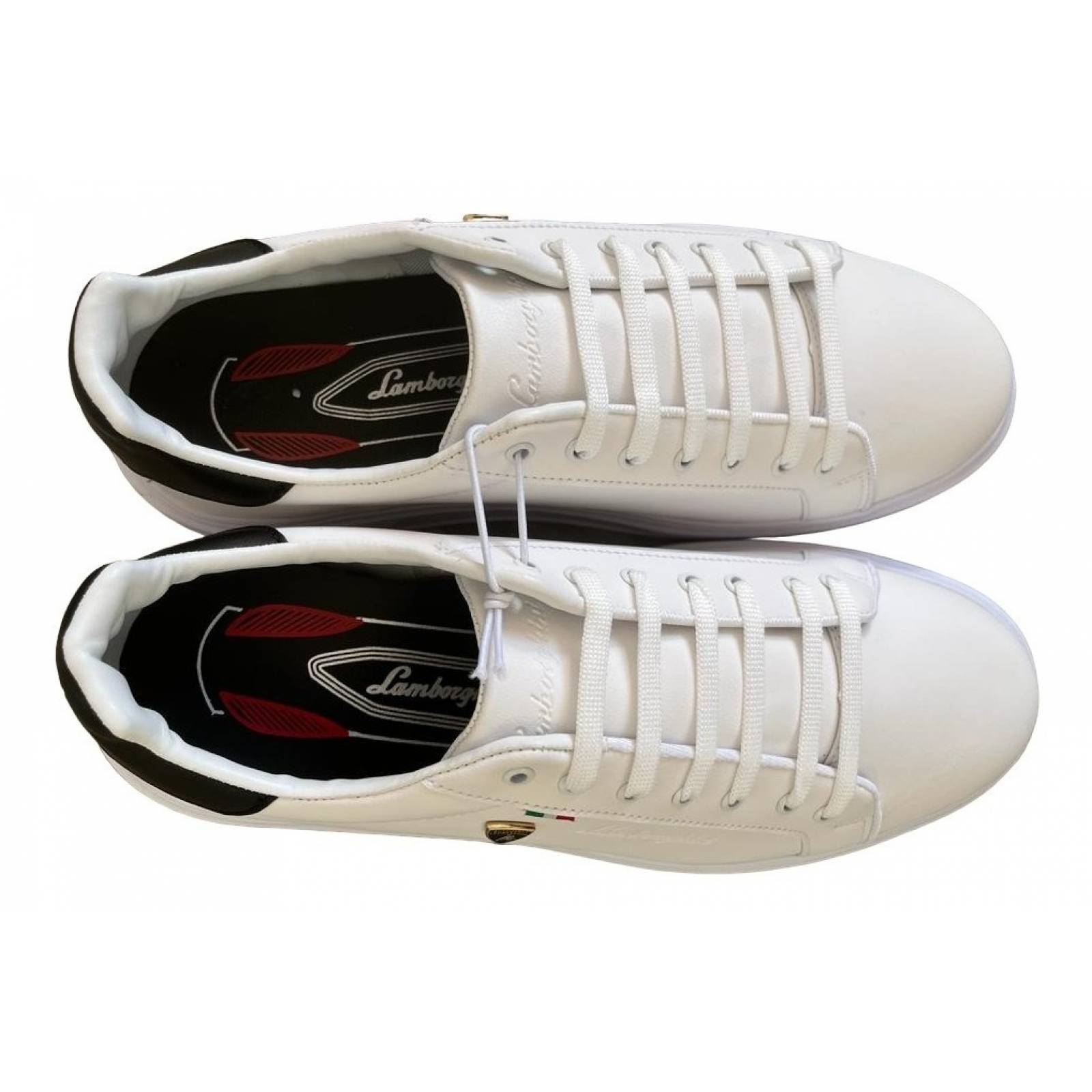 Tenis Lamborghini Originales Blancos Vestir Casual unisex
