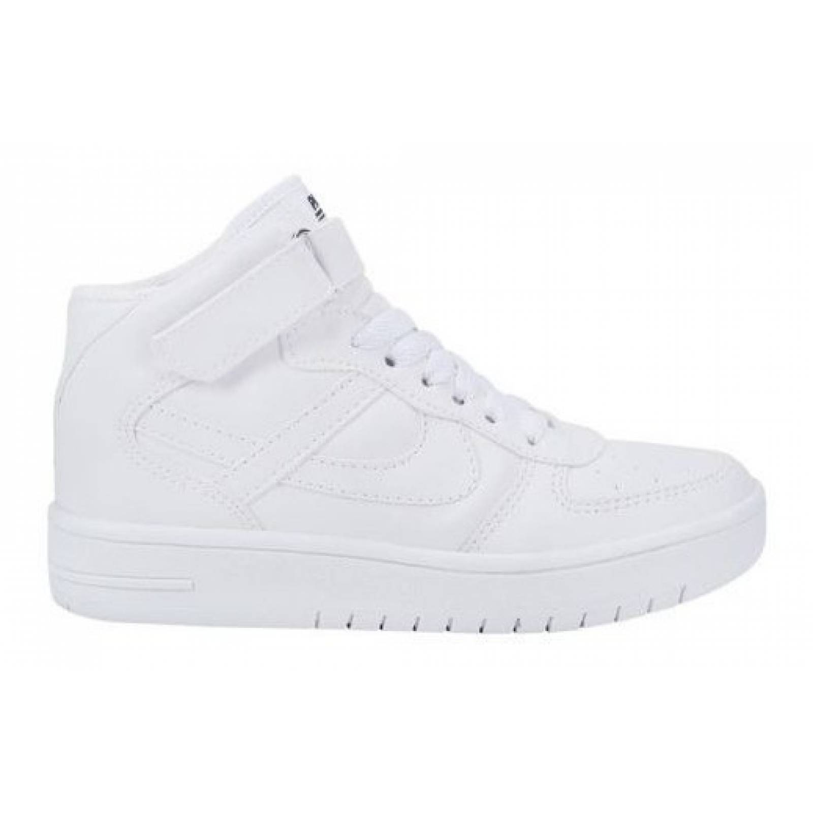 Tenis Casual Tipo Bota Panam 0301 Blanco De Niños De Moda