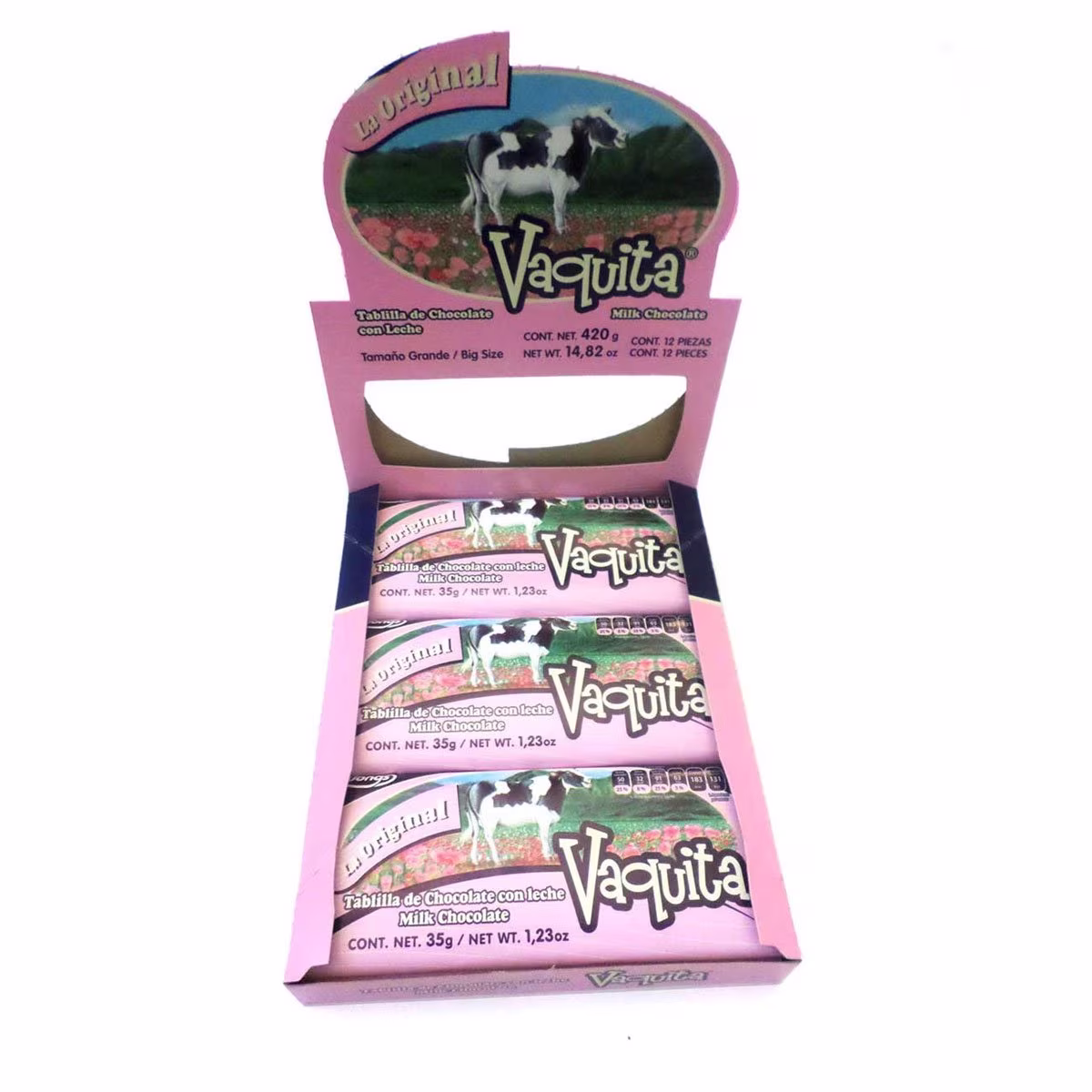 Chocolate Vaquita 35 Grs Vaquita Wongs