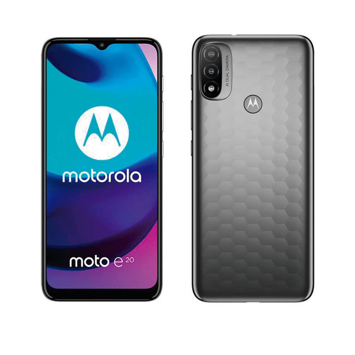 Celular Moto E20 2GB + 32GB Color Gris
