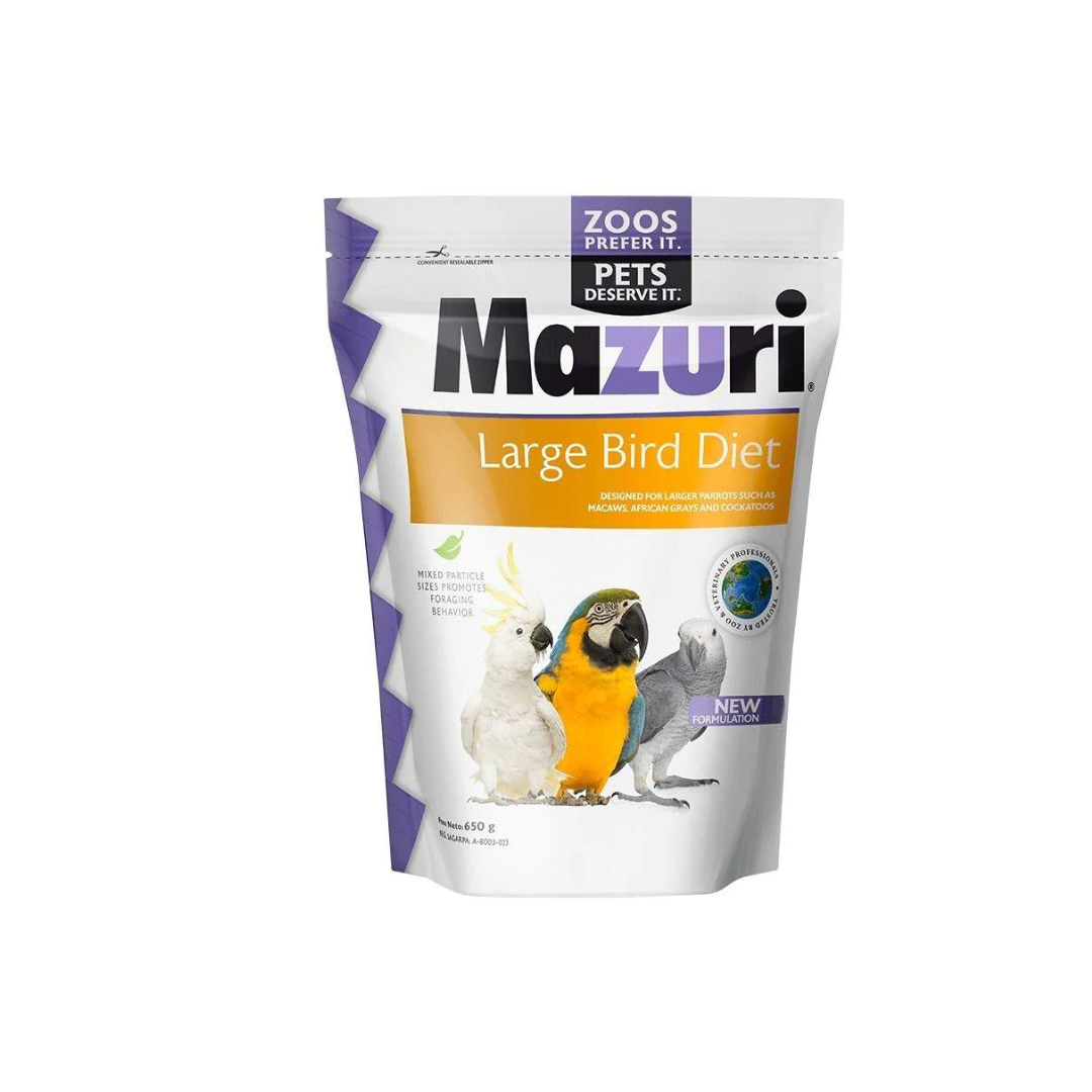 Comida Alimento Para Guacayama Loro Aves Grandes Mazuri
