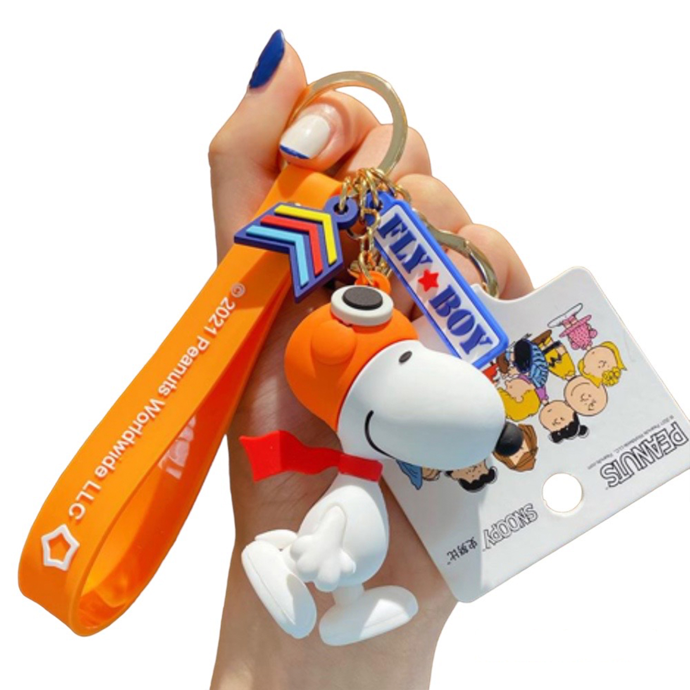 Llavero Snoopy Piloto Fly Boy