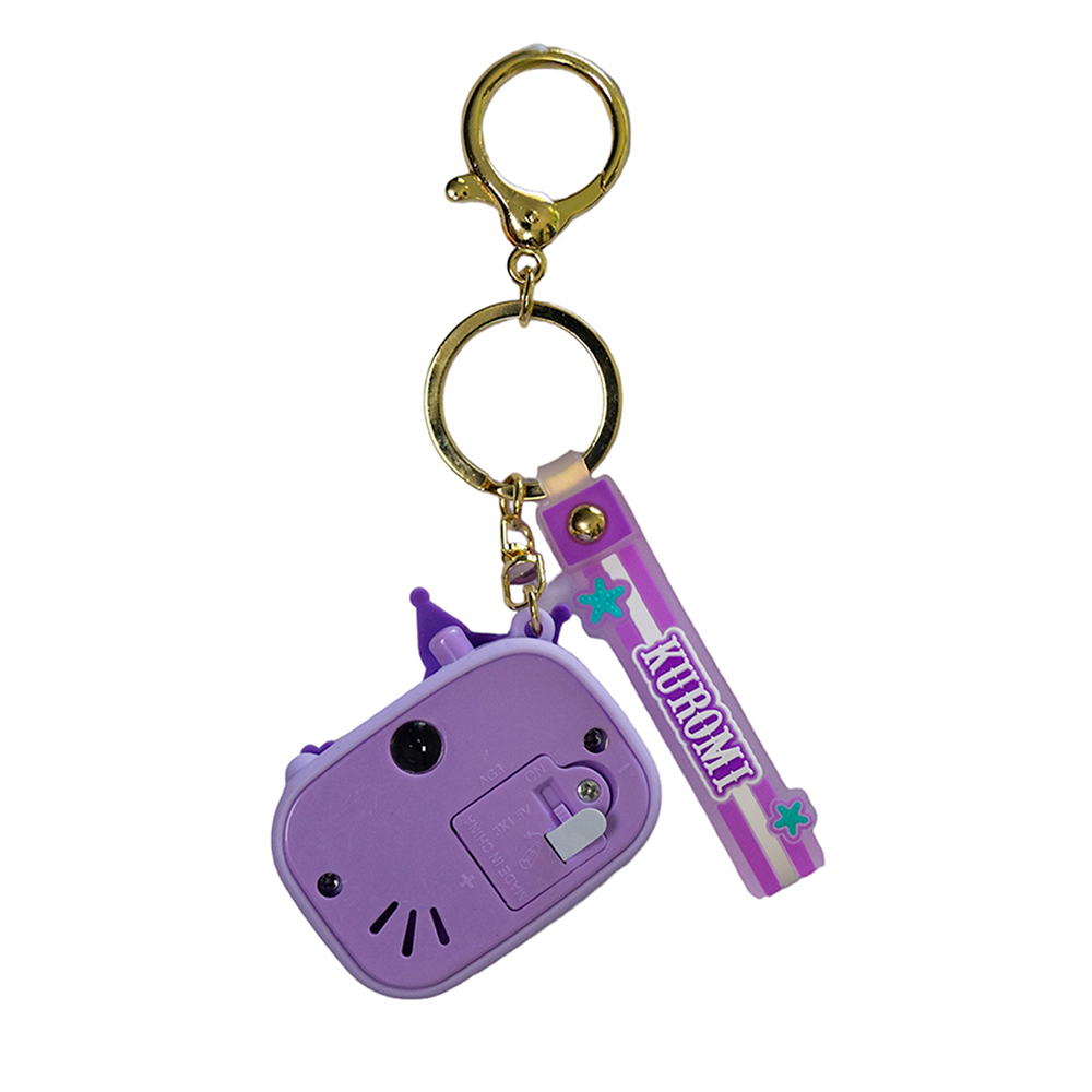 Llavero de Kuromi Camarita Con Proyector