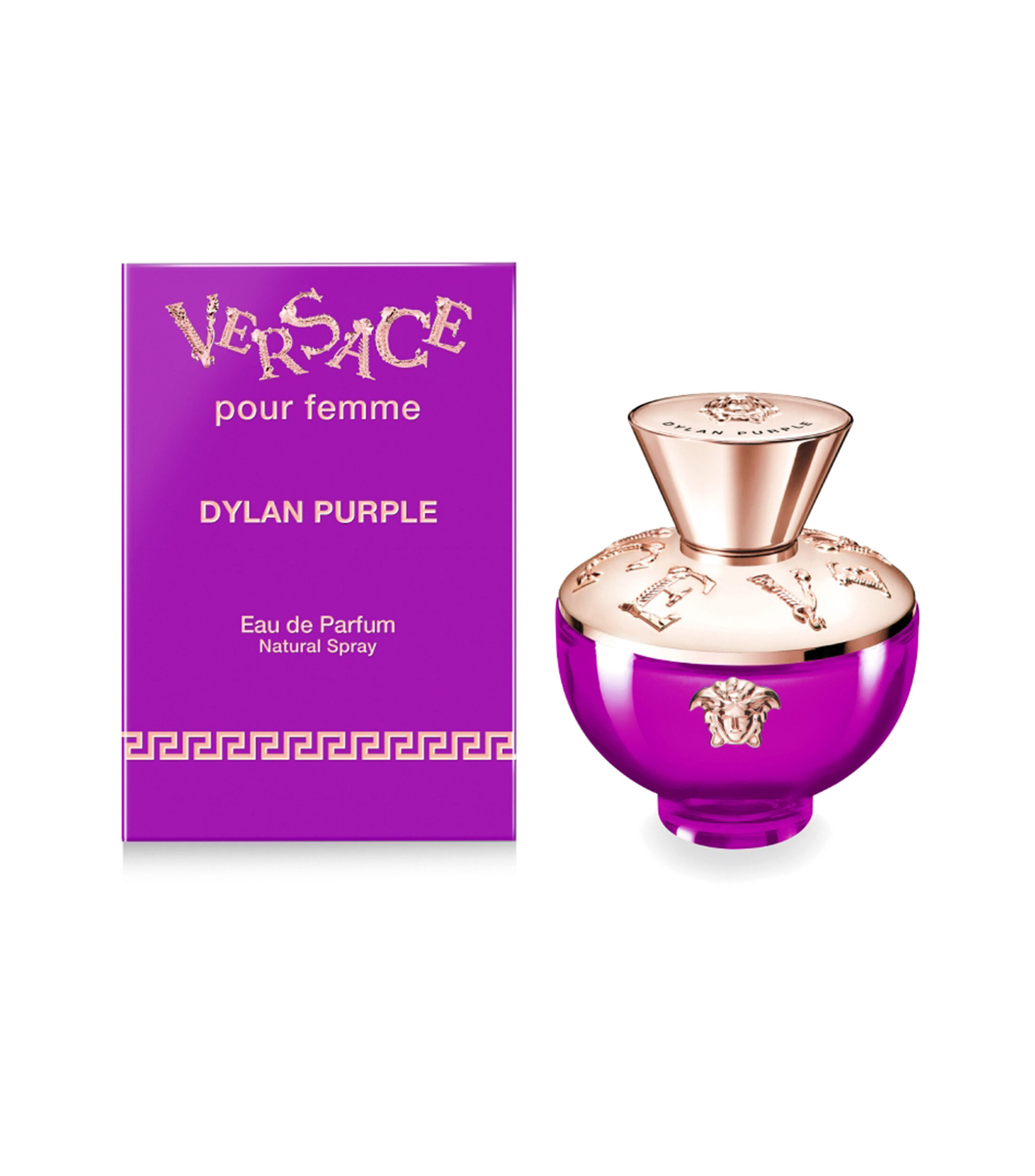 Perfume de mujer Versace Pour Femme Dylan Purple 100 ml agua de perfume