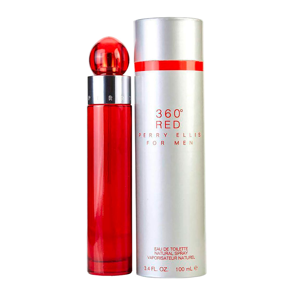 Perfume de hombre Perry Ellis 360 Red Men  100 ml agua de tocador