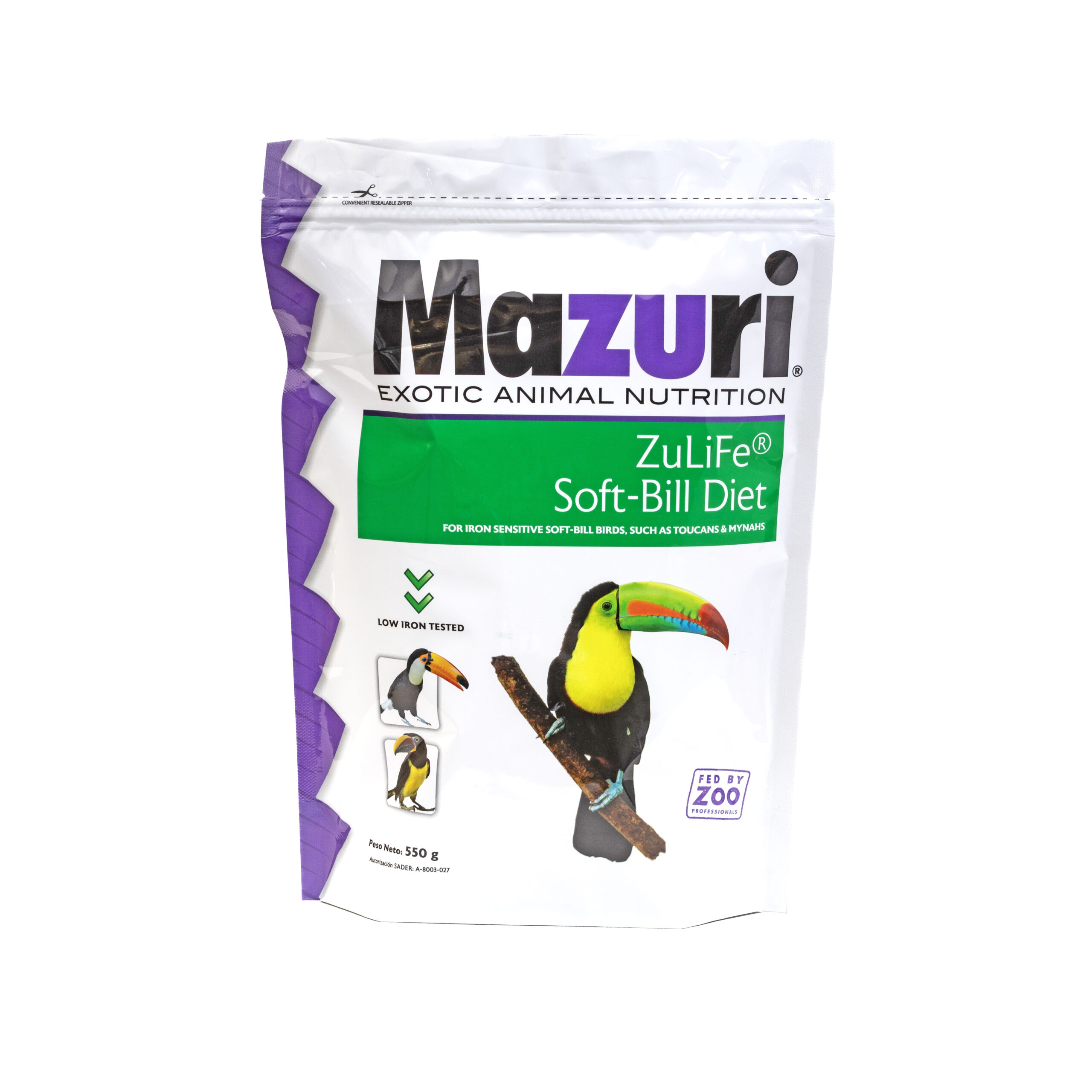 Mazuri Alimento Especifico Para Tucan 550gr