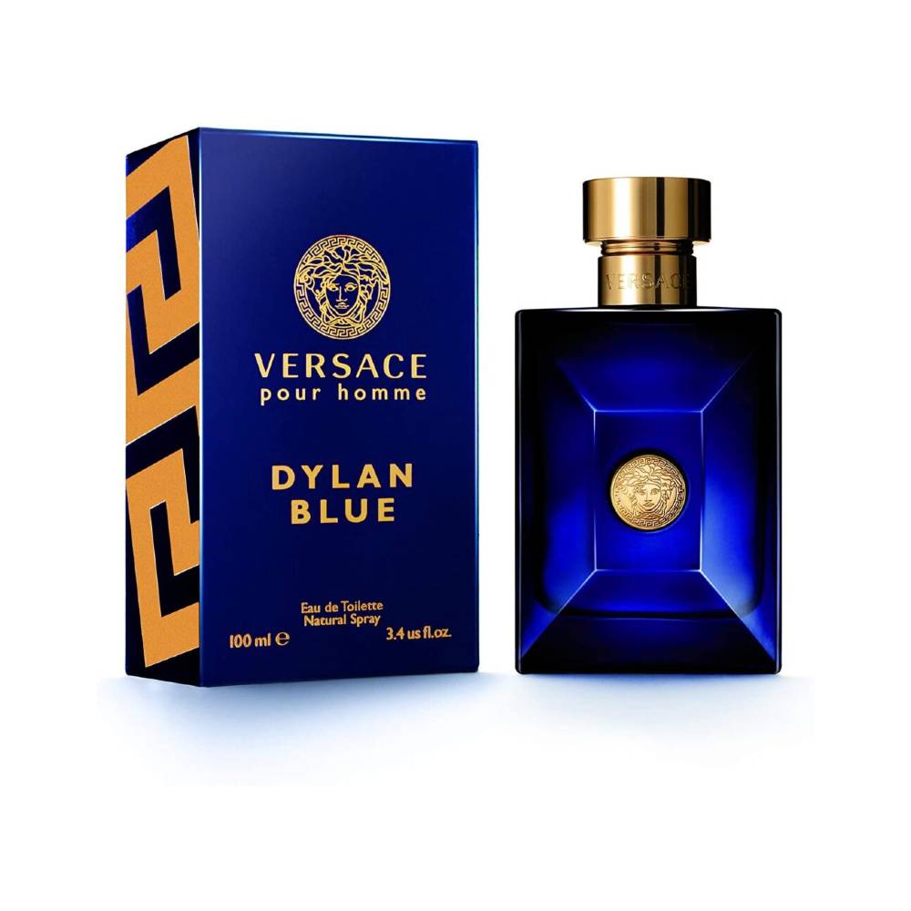 Perfume de hombre Versace Pour Homme Dylan Blue  100 ml agua de tocador