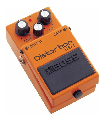 Pedal de efecto Boss Distortion DS-1 naranja