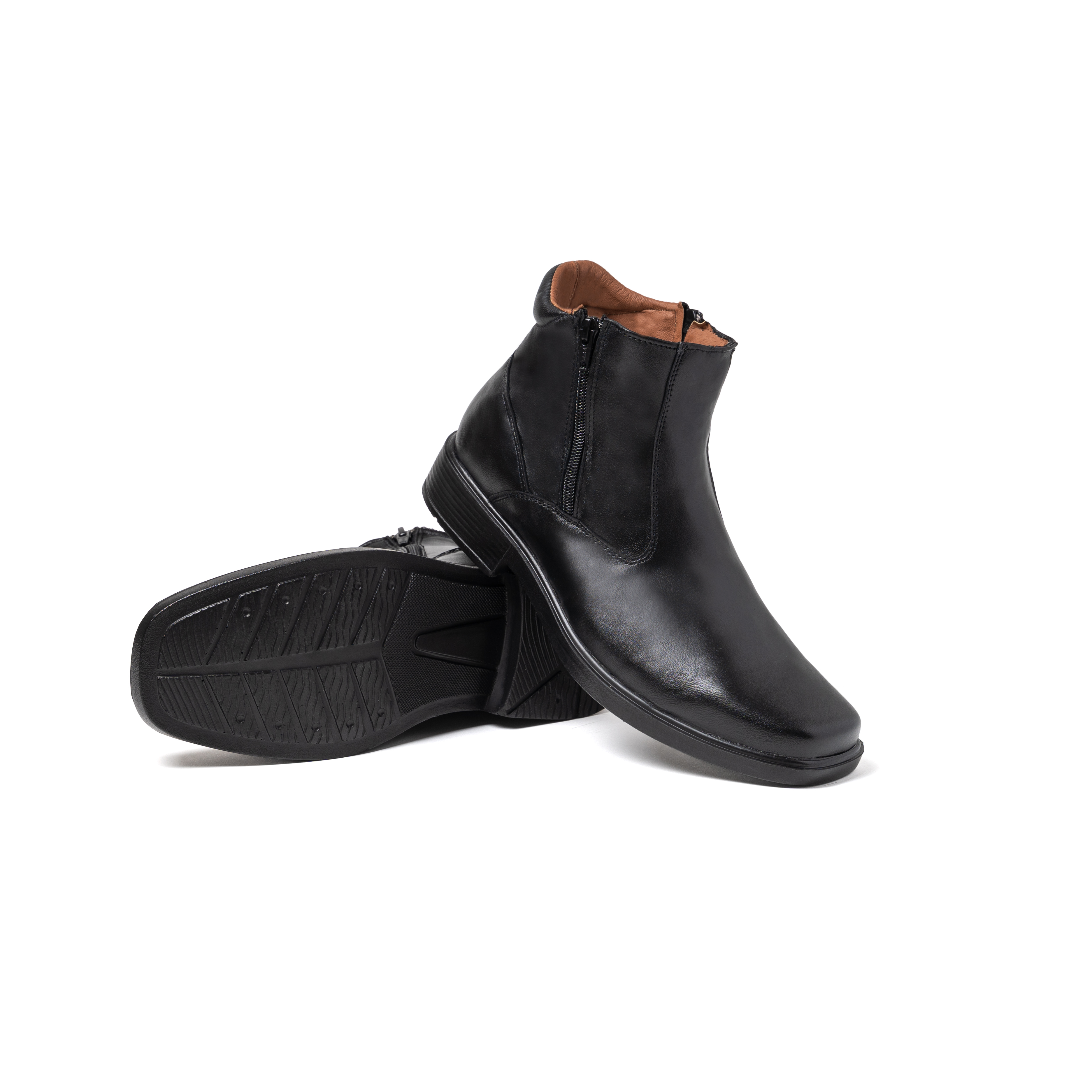 Zapato Botin Piel Genuina Caballero Baraldi Confort  Modelo 155