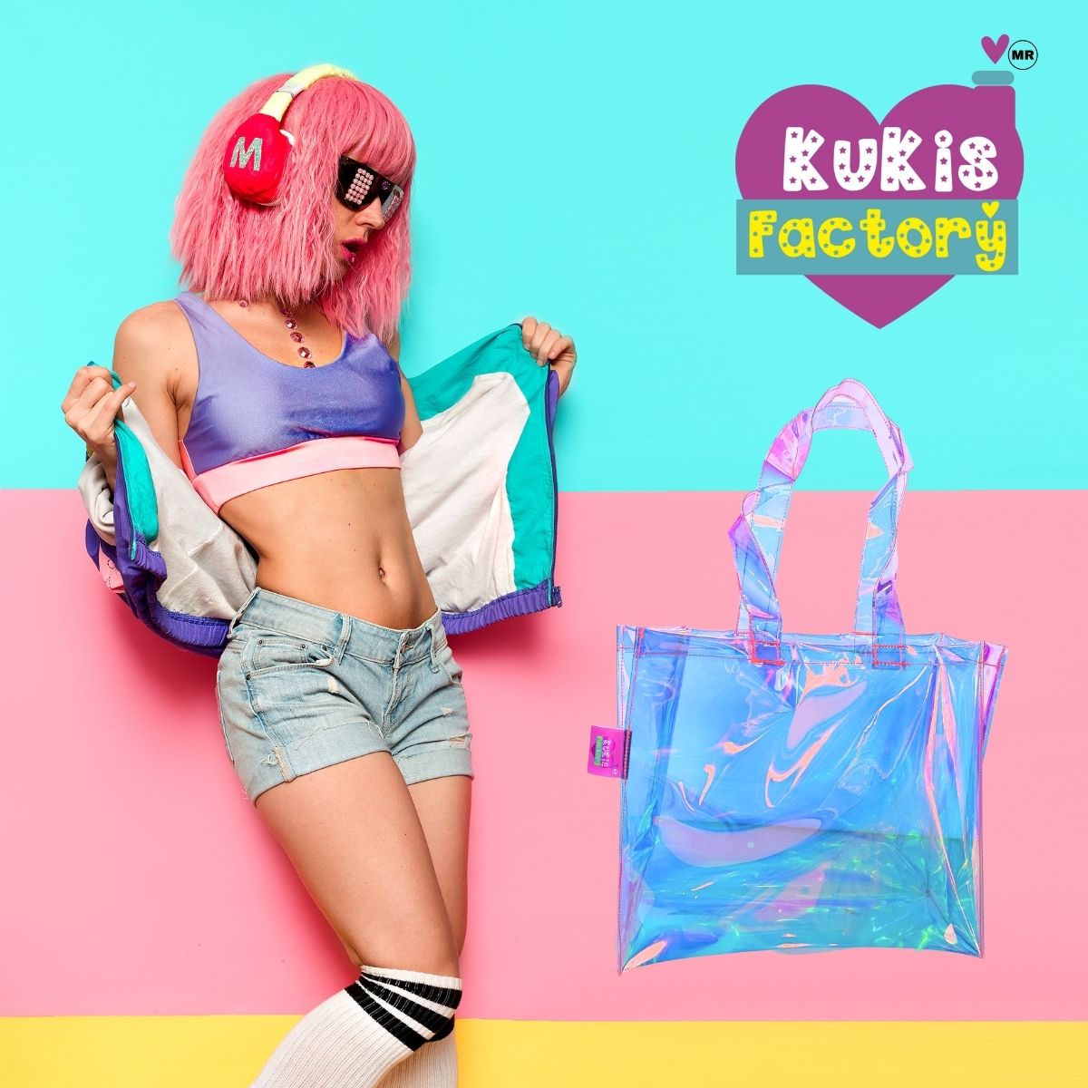 Bolsa Tornasol Para Dama A La Moda