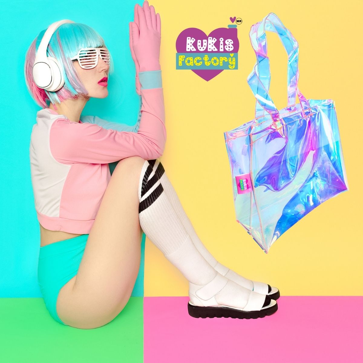 Bolsa Tornasol Para Dama A La Moda