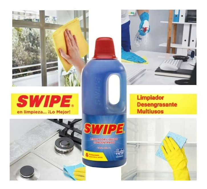 Swipe 1l - Limpiador Multiusos Concentrado Biodegradable