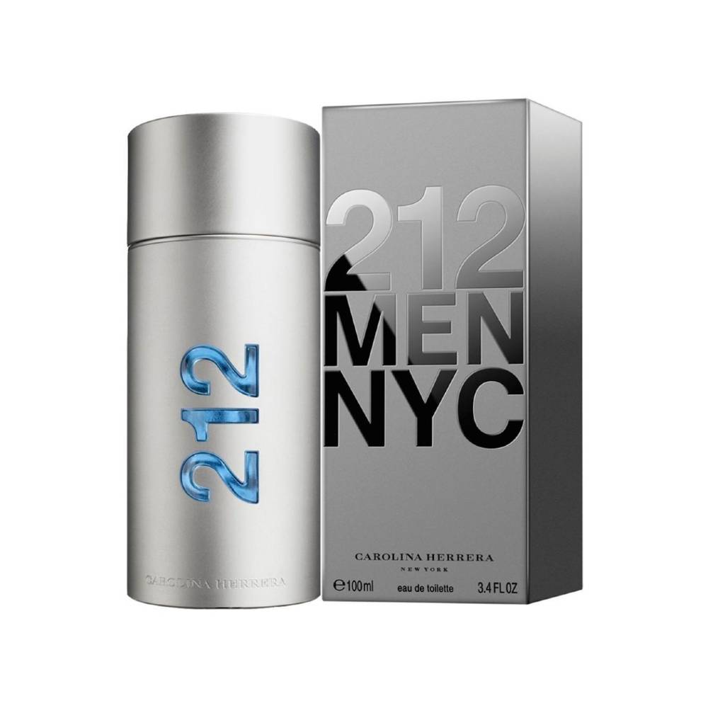 Perfume de hombre Carolina Herrera 212 NYC Men 100 ml agua de tocador